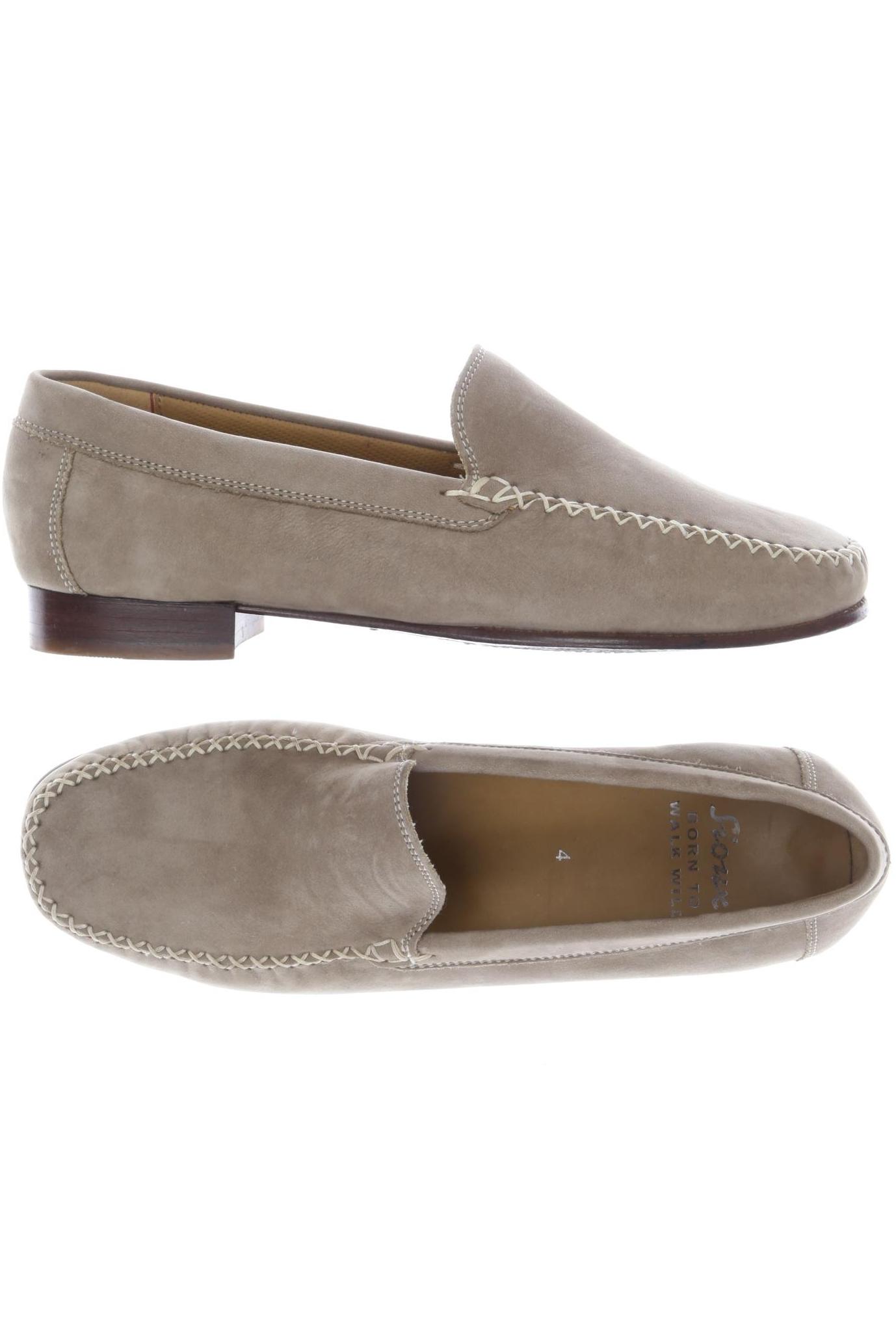 

Sioux Damen Halbschuh, beige, Gr. 4