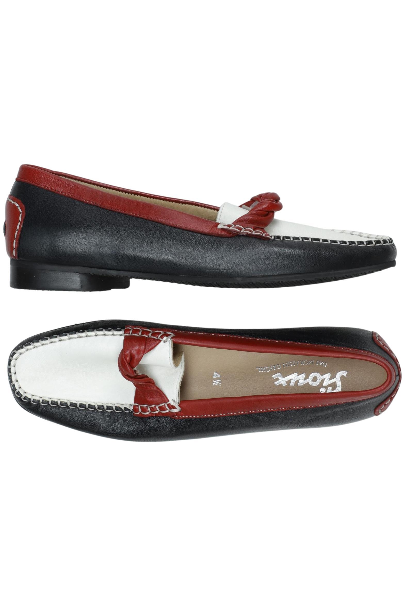 

Sioux Damen Halbschuh, schwarz, Gr. 4.5