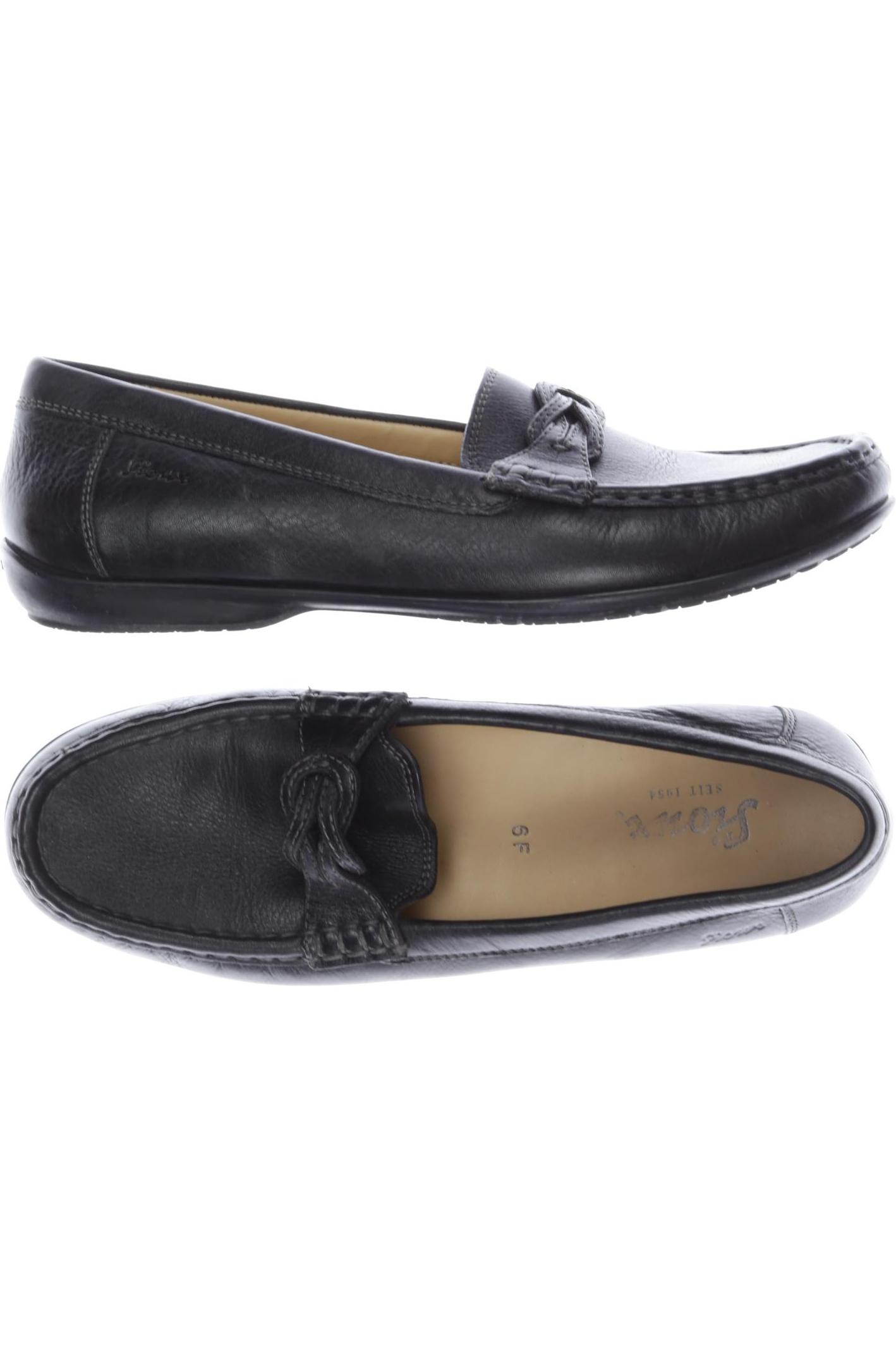 

Sioux Damen Halbschuh, schwarz, Gr. 6