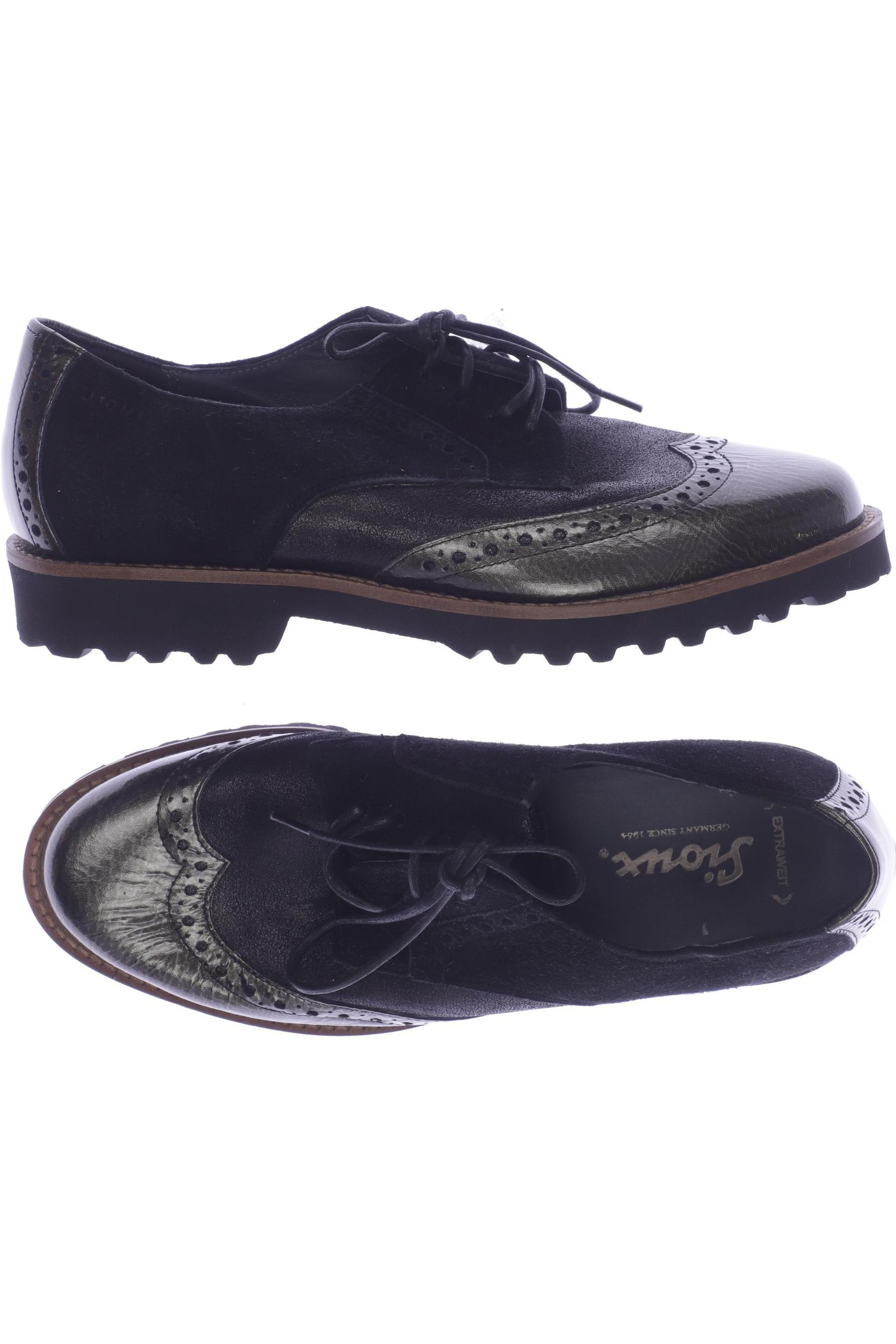 

Sioux Damen Halbschuh, schwarz