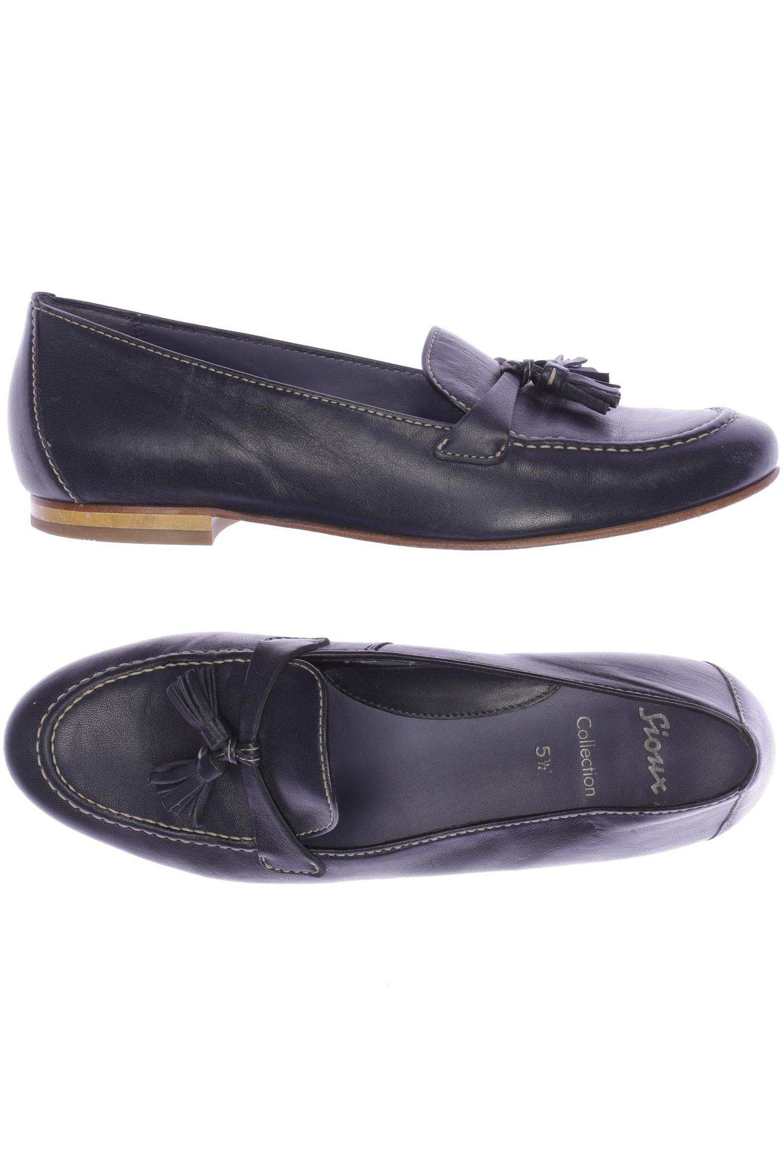

Sioux Damen Halbschuh, marineblau, Gr. 5.5