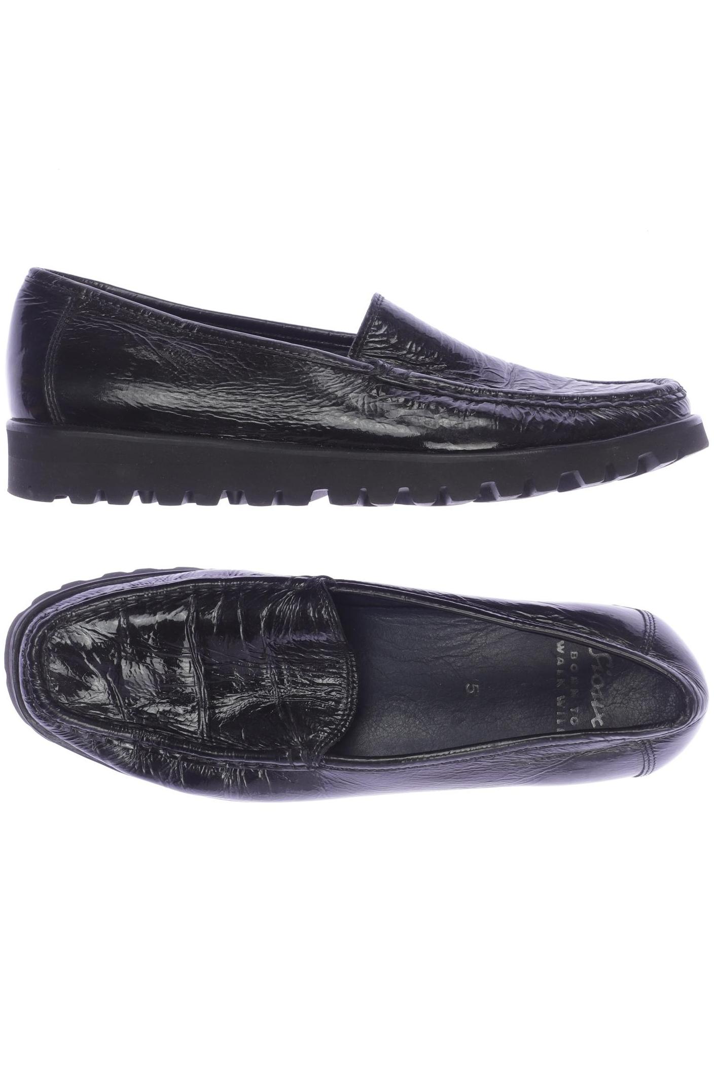 

Sioux Damen Halbschuh, schwarz, Gr. 5
