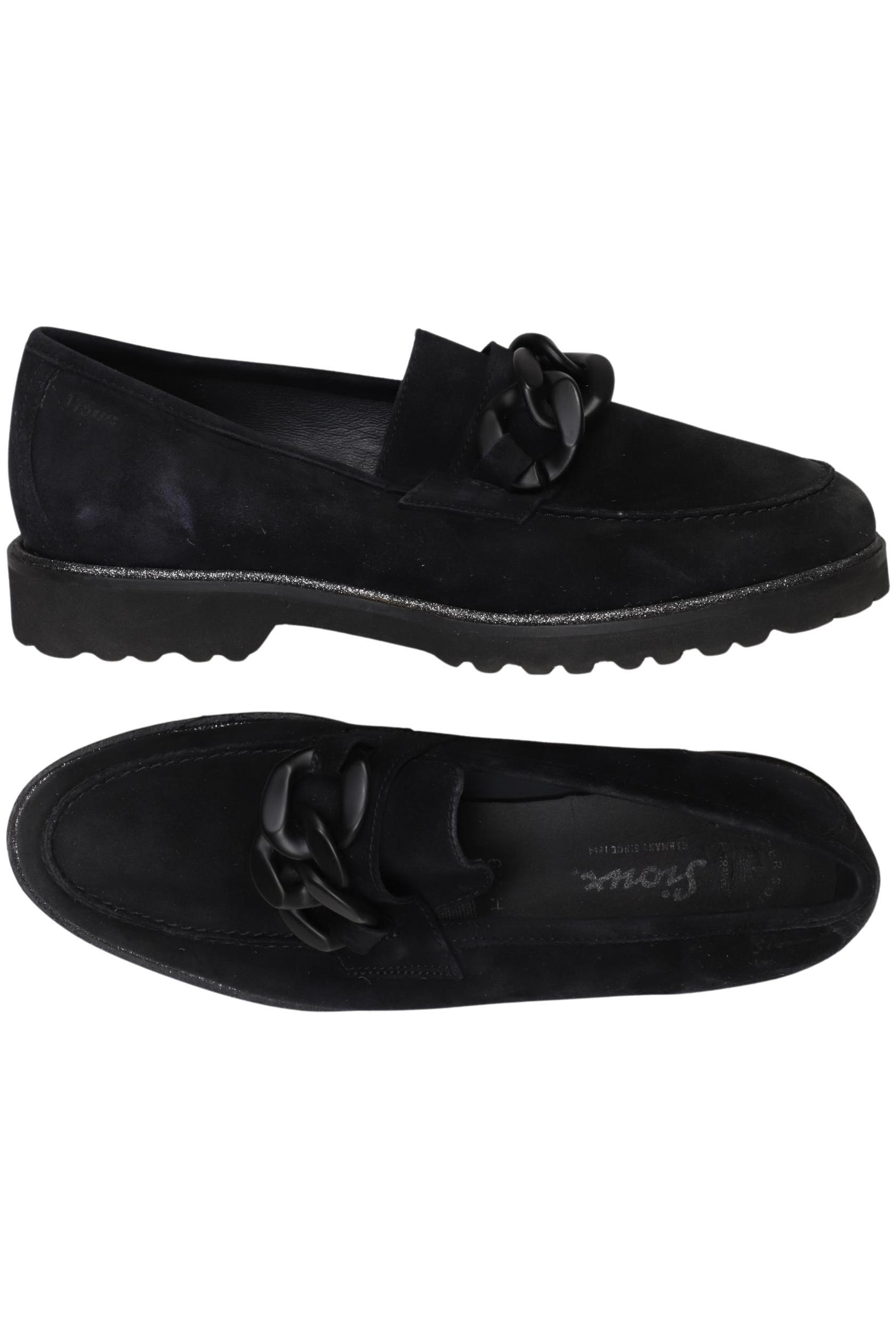 

Sioux Damen Halbschuh, schwarz, Gr. 6.5