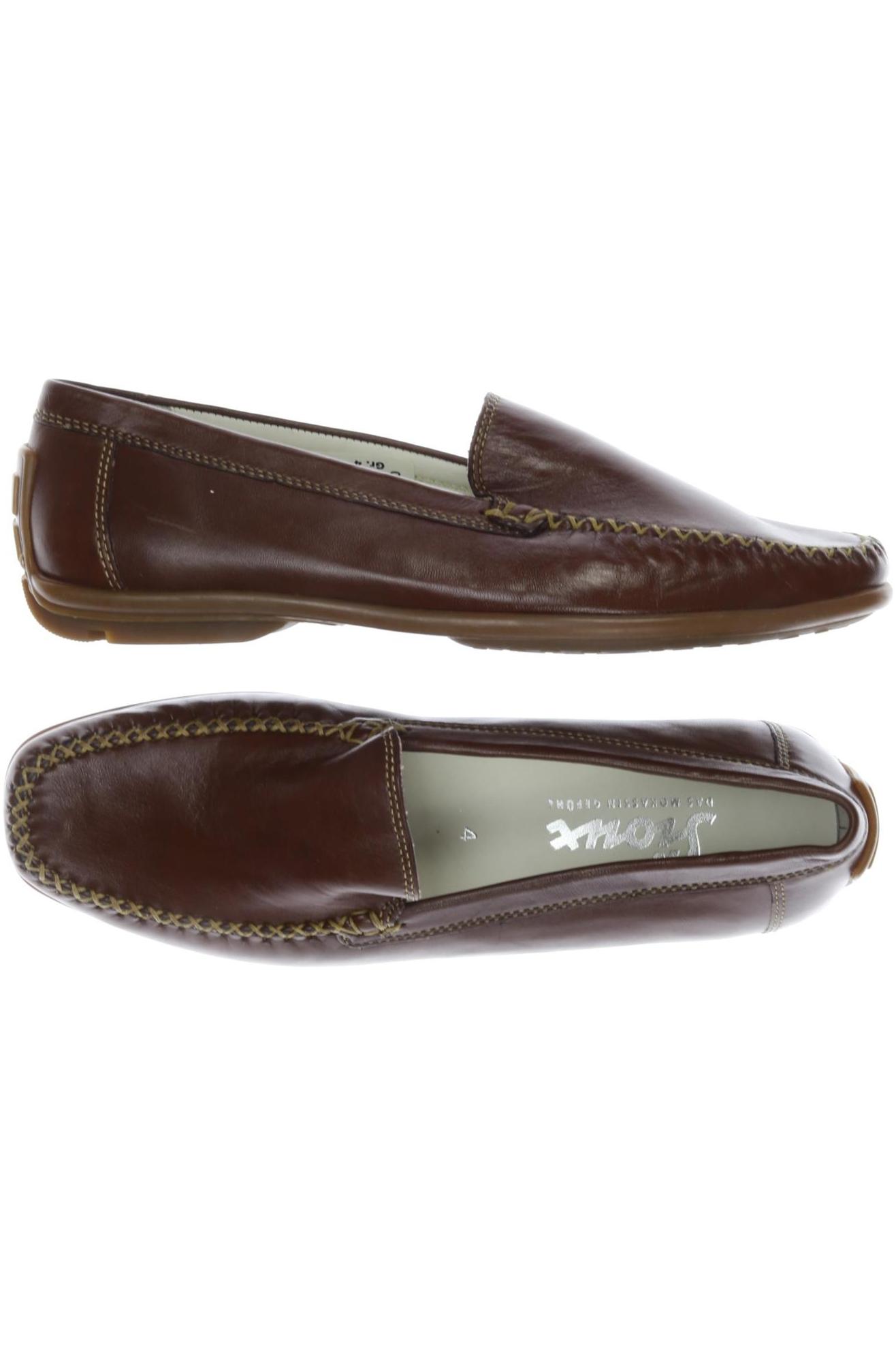 

Sioux Damen Halbschuh, braun, Gr. 4