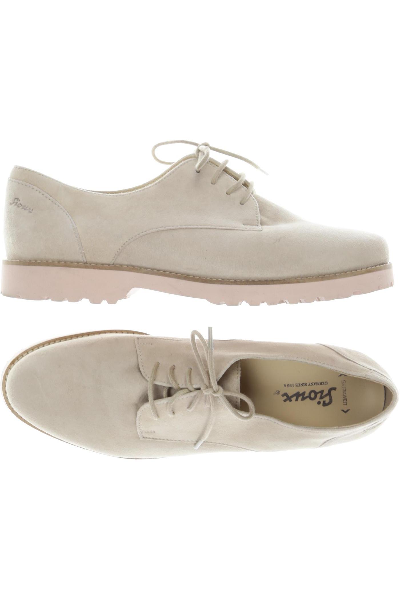 

Sioux Damen Halbschuh, beige, Gr. 7