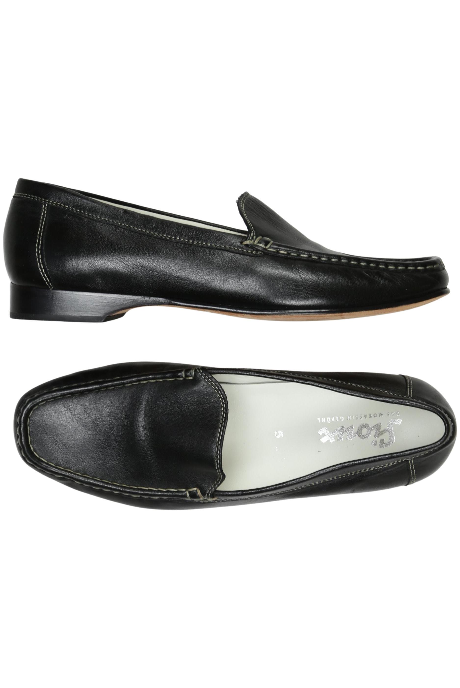 

Sioux Damen Halbschuh, schwarz, Gr. 5