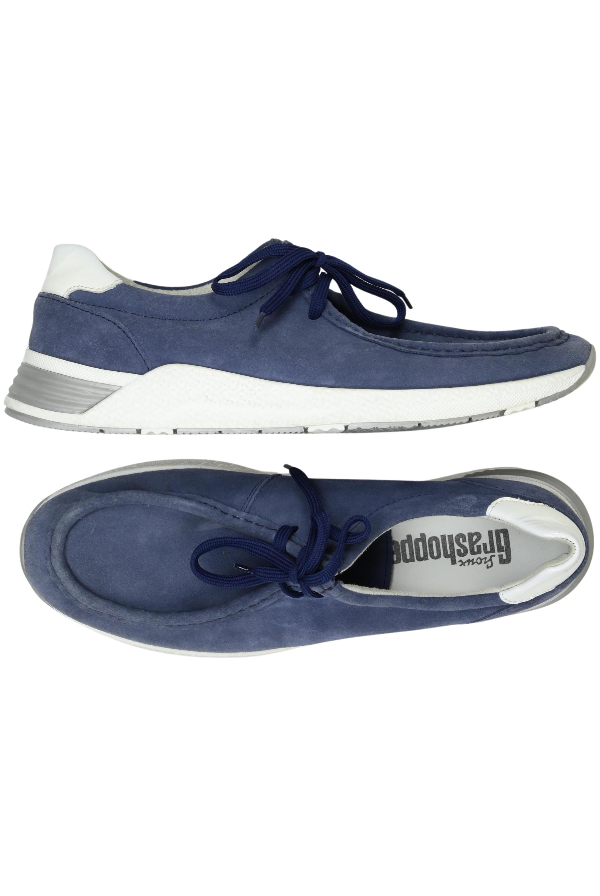 

Sioux Damen Halbschuh, blau, Gr. 8