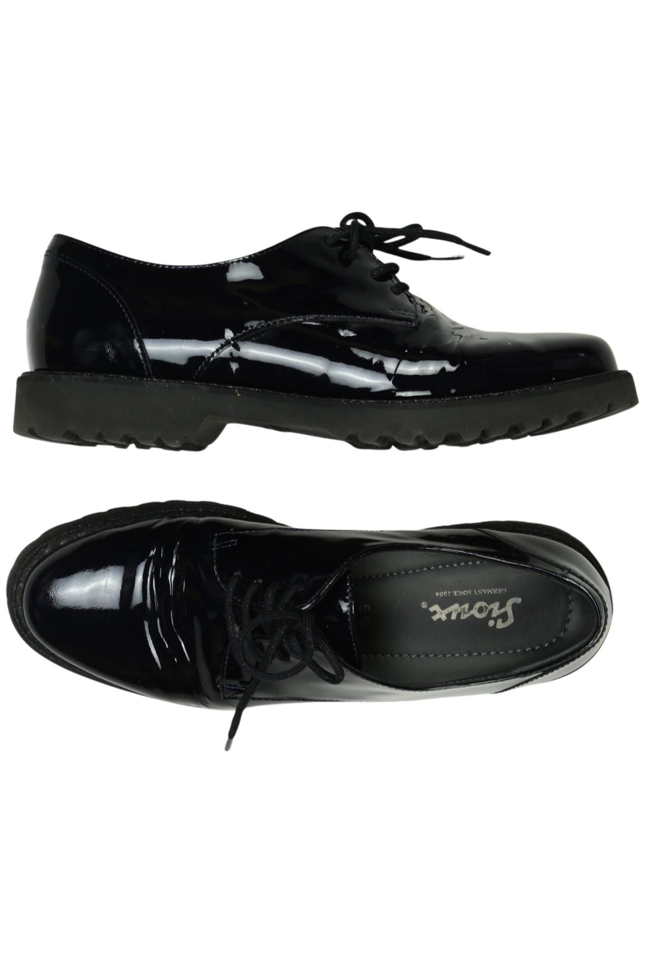 

Sioux Damen Halbschuh, schwarz, Gr. 5