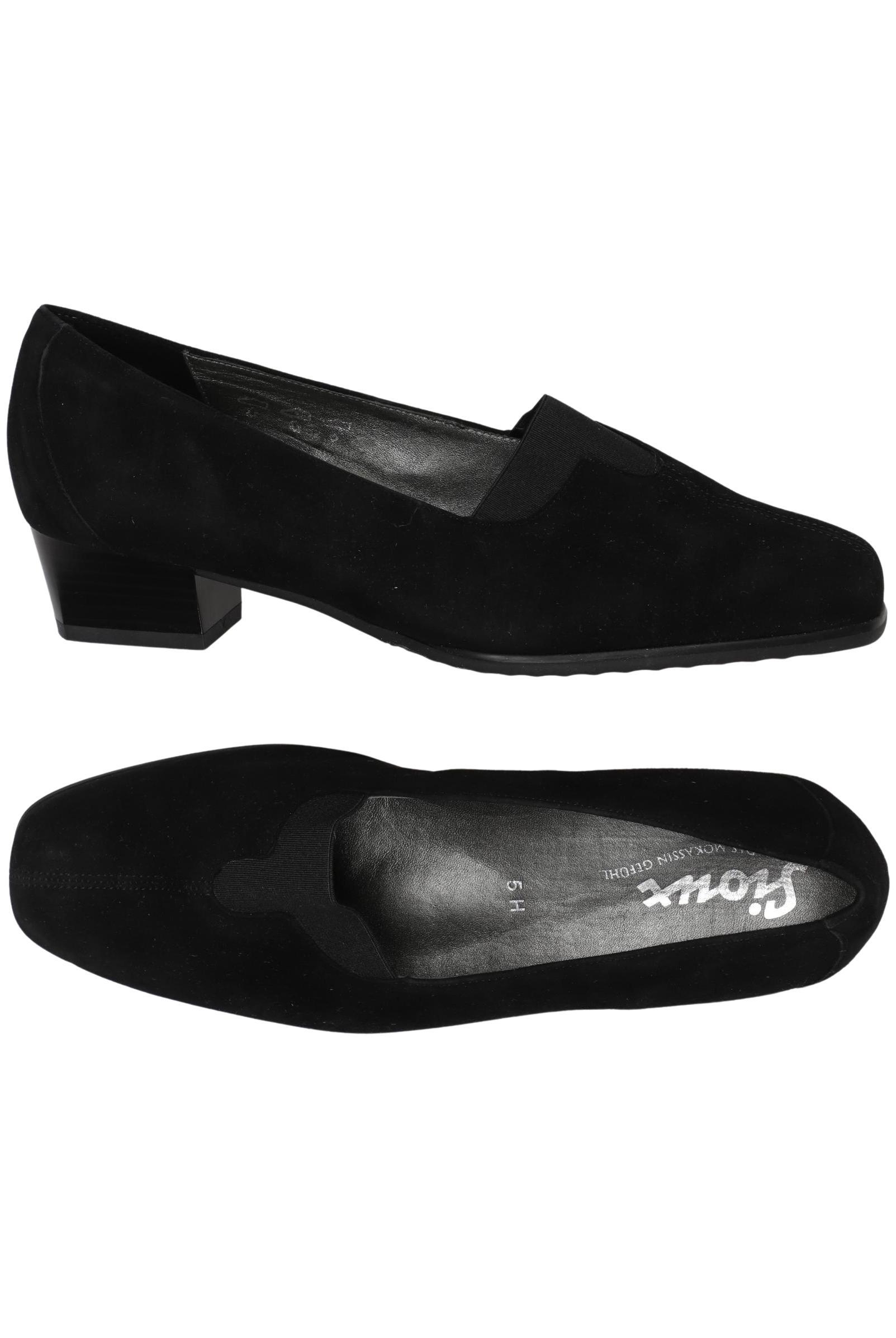 

Sioux Damen Halbschuh, schwarz, Gr. 5