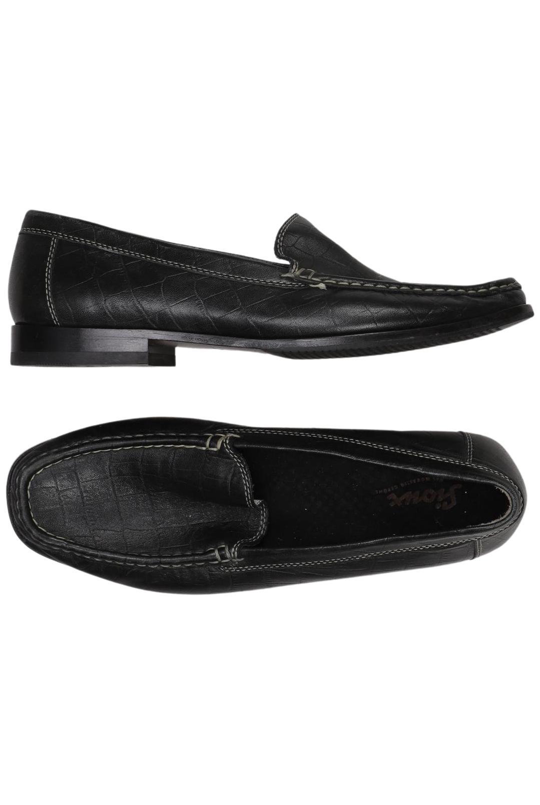 

Sioux Damen Halbschuh, schwarz, Gr. 6