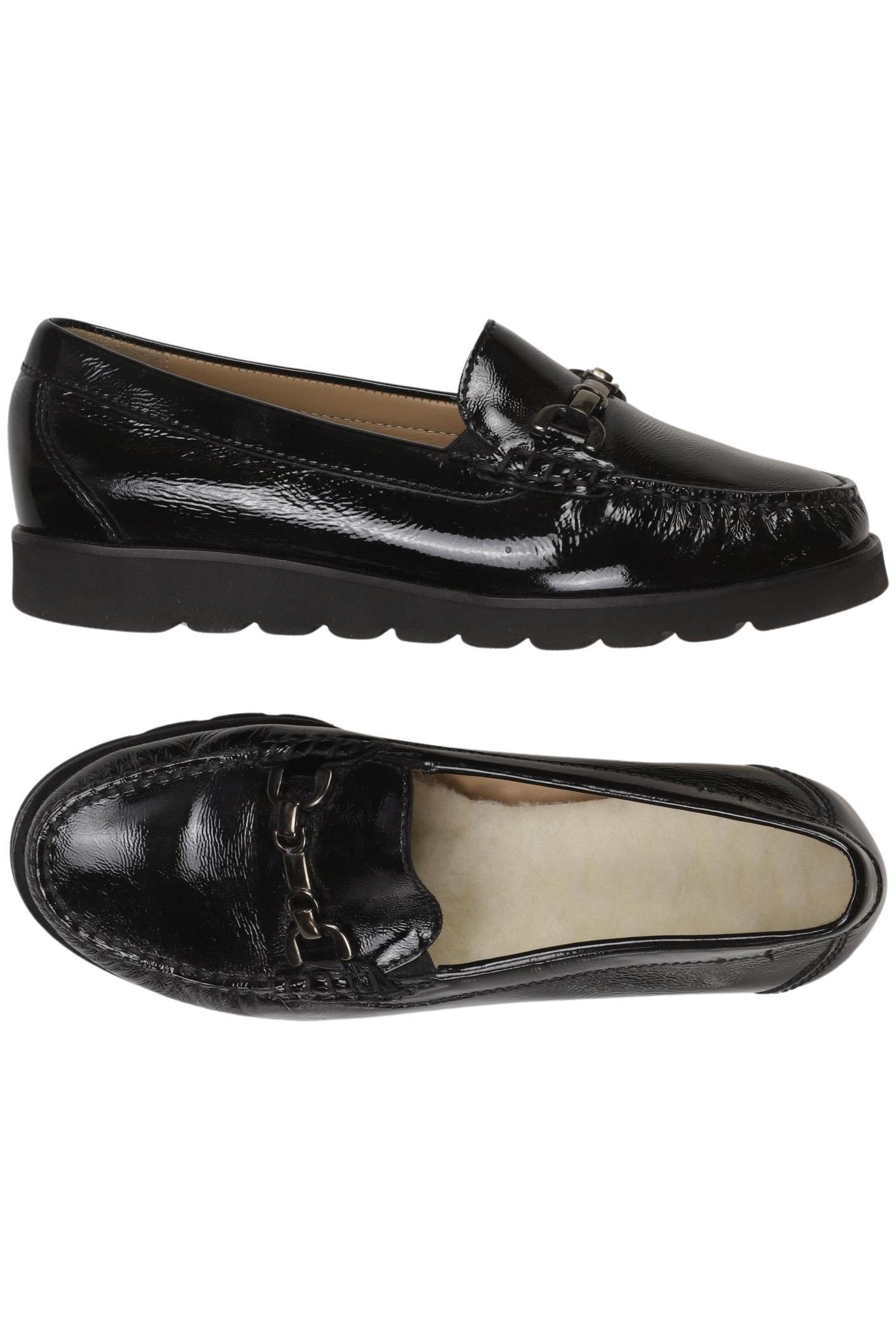 

Sioux Damen Halbschuh, schwarz, Gr. 7