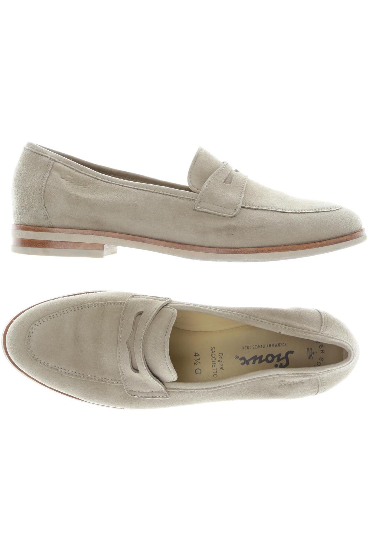 

Sioux Damen Halbschuh, beige, Gr. 4.5