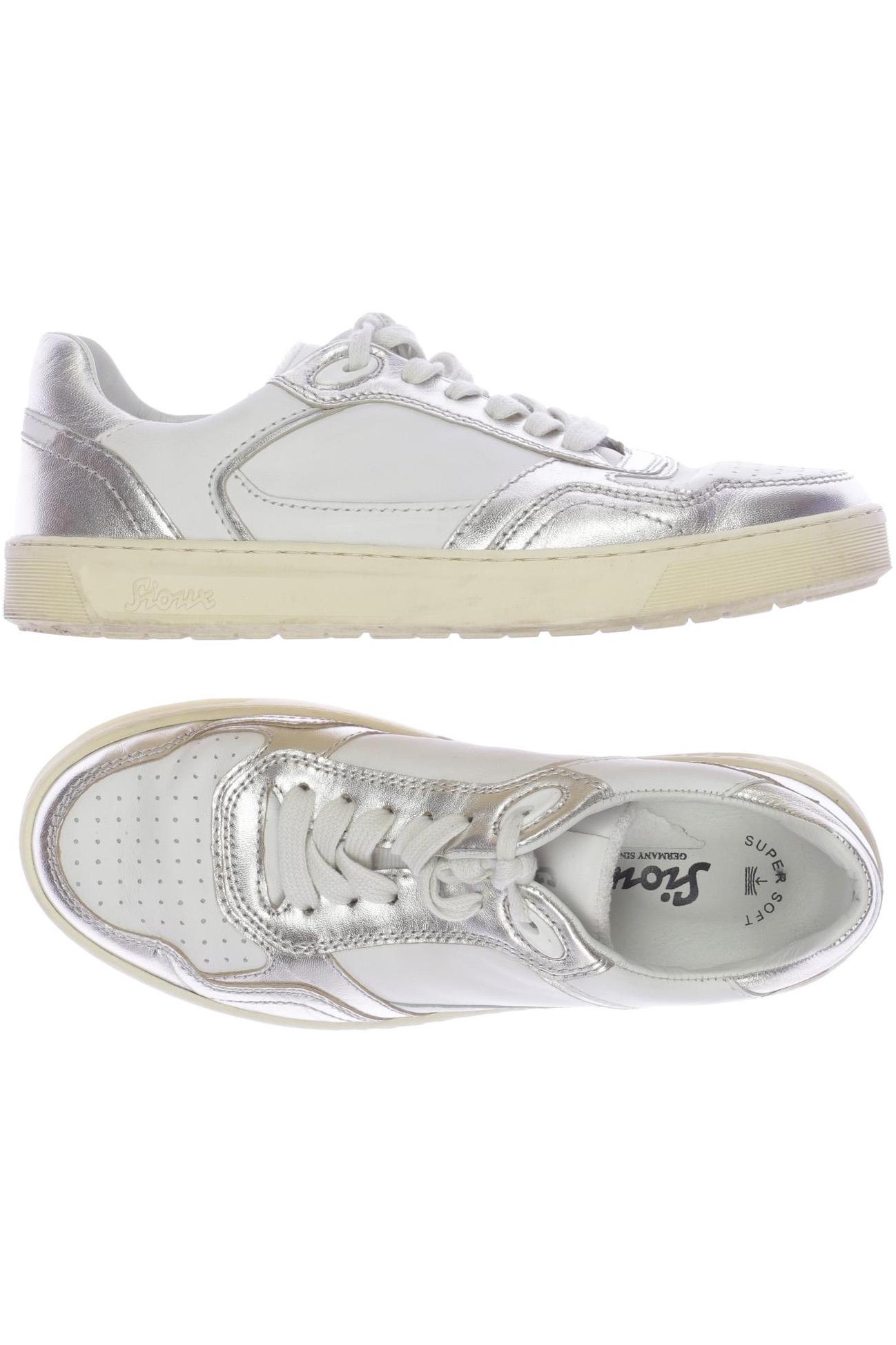 

Sioux Damen Halbschuh, weiß, Gr. 38