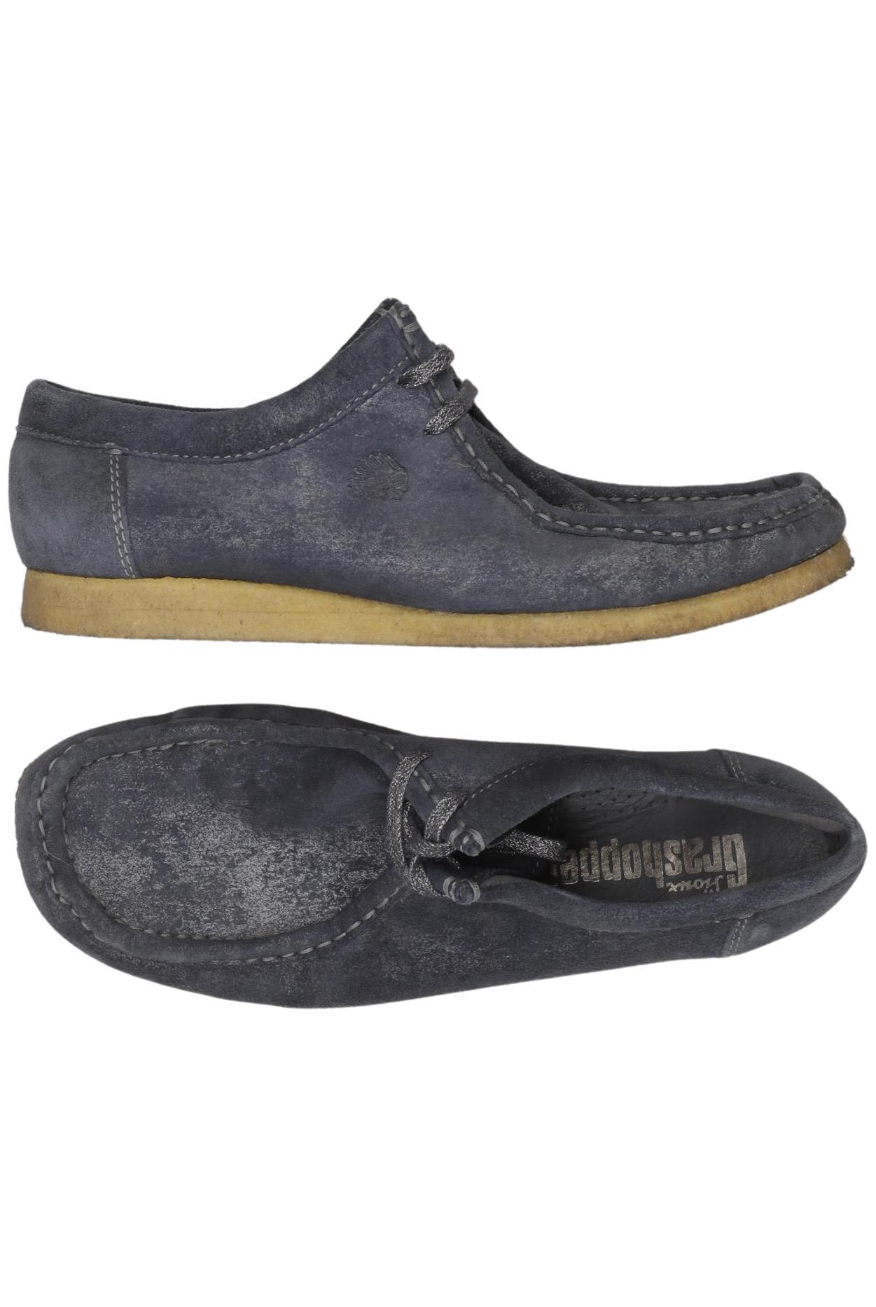 

Sioux Damen Halbschuh, blau, Gr. 8