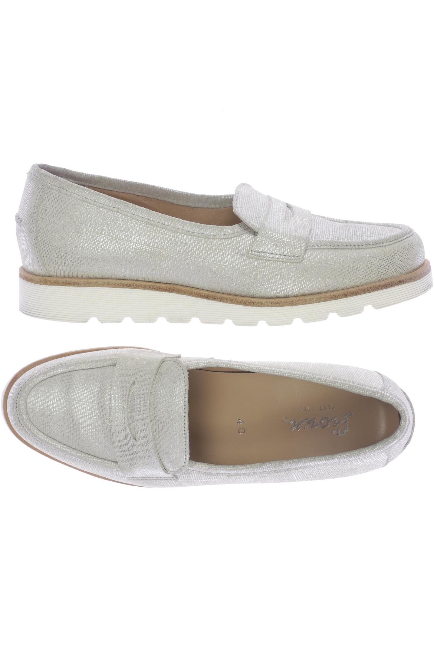 

Sioux Damen Halbschuh, beige, Gr. 4