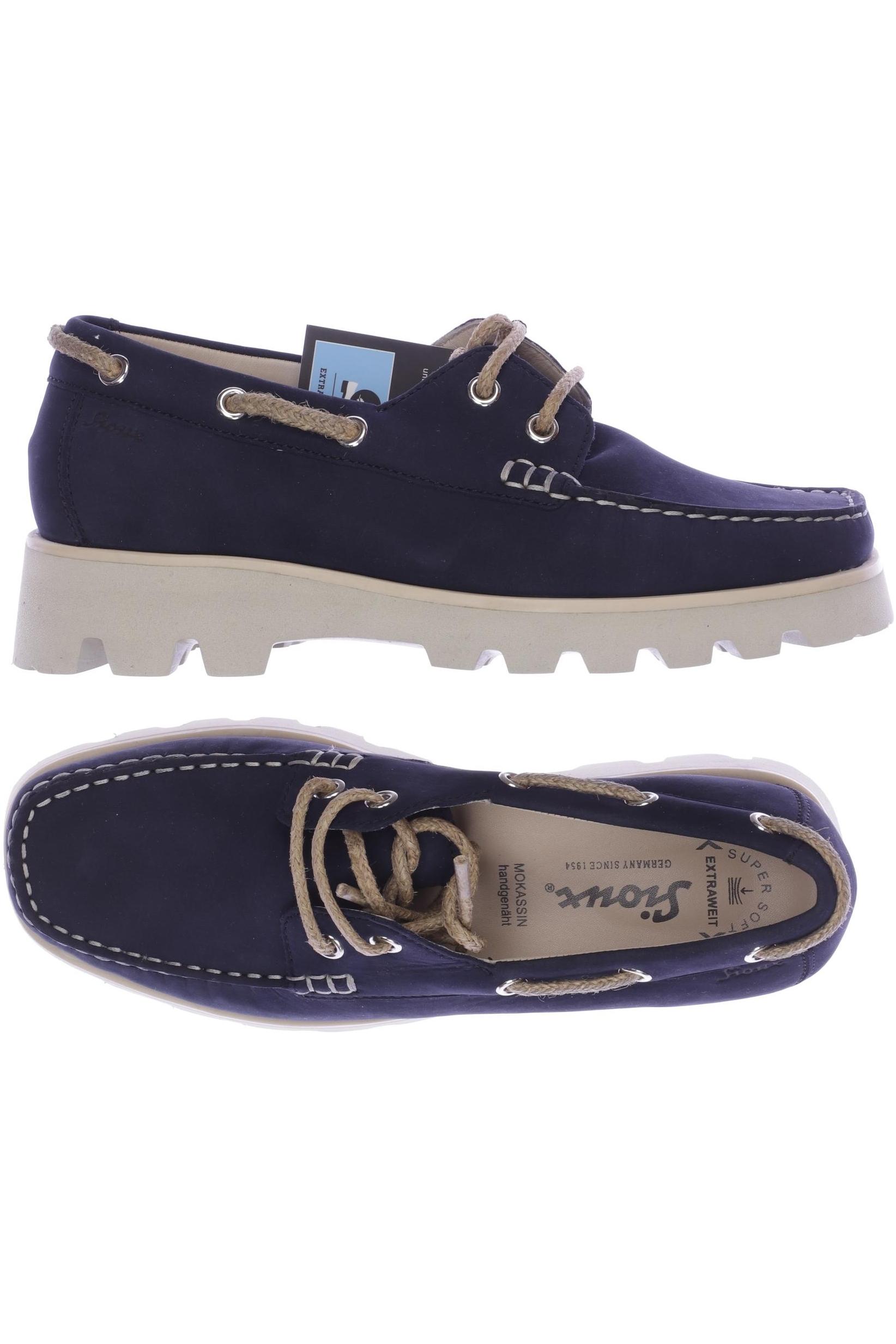 

Sioux Damen Halbschuh, marineblau, Gr. 3.5