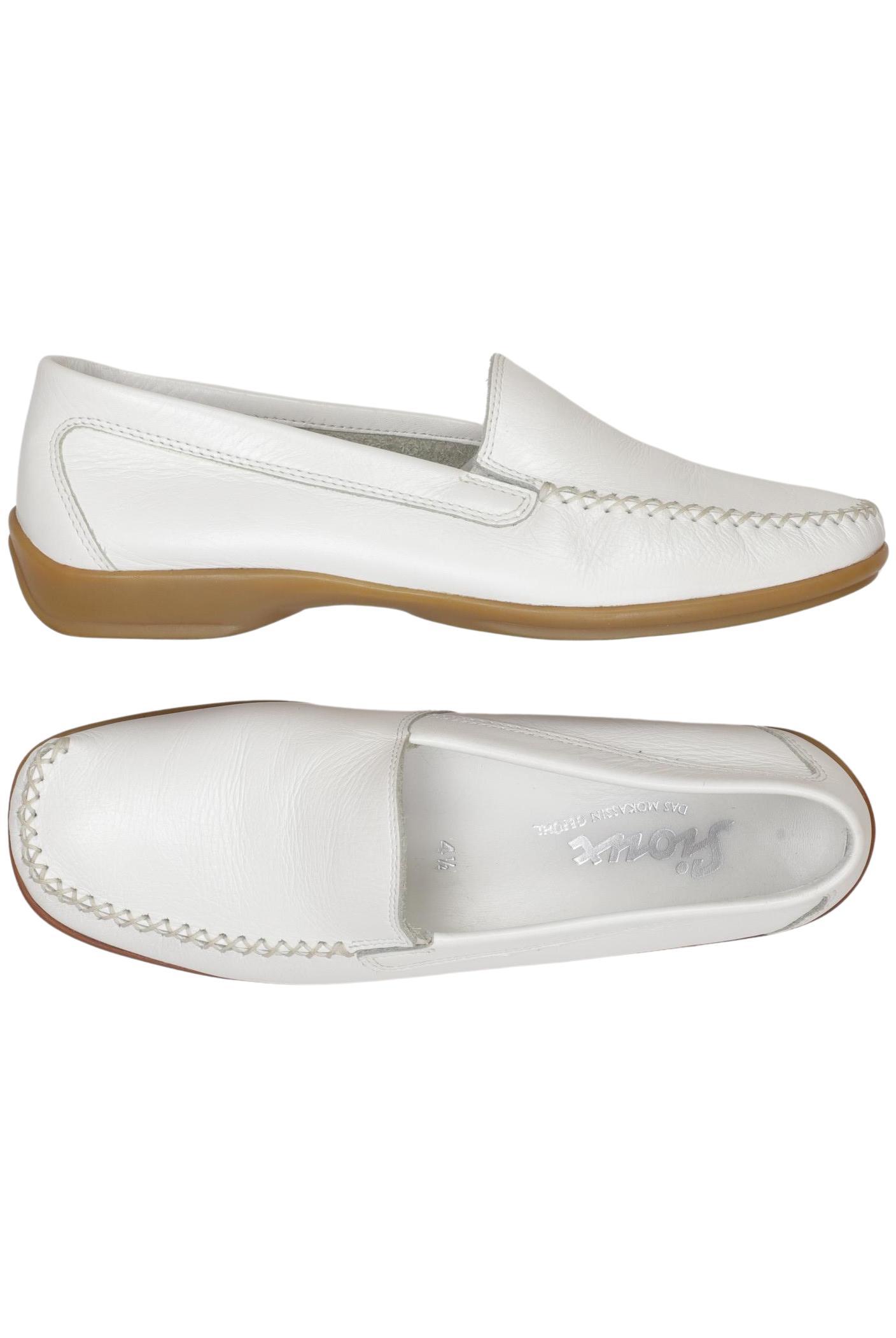 

Sioux Damen Halbschuh, weiß, Gr. 4.5