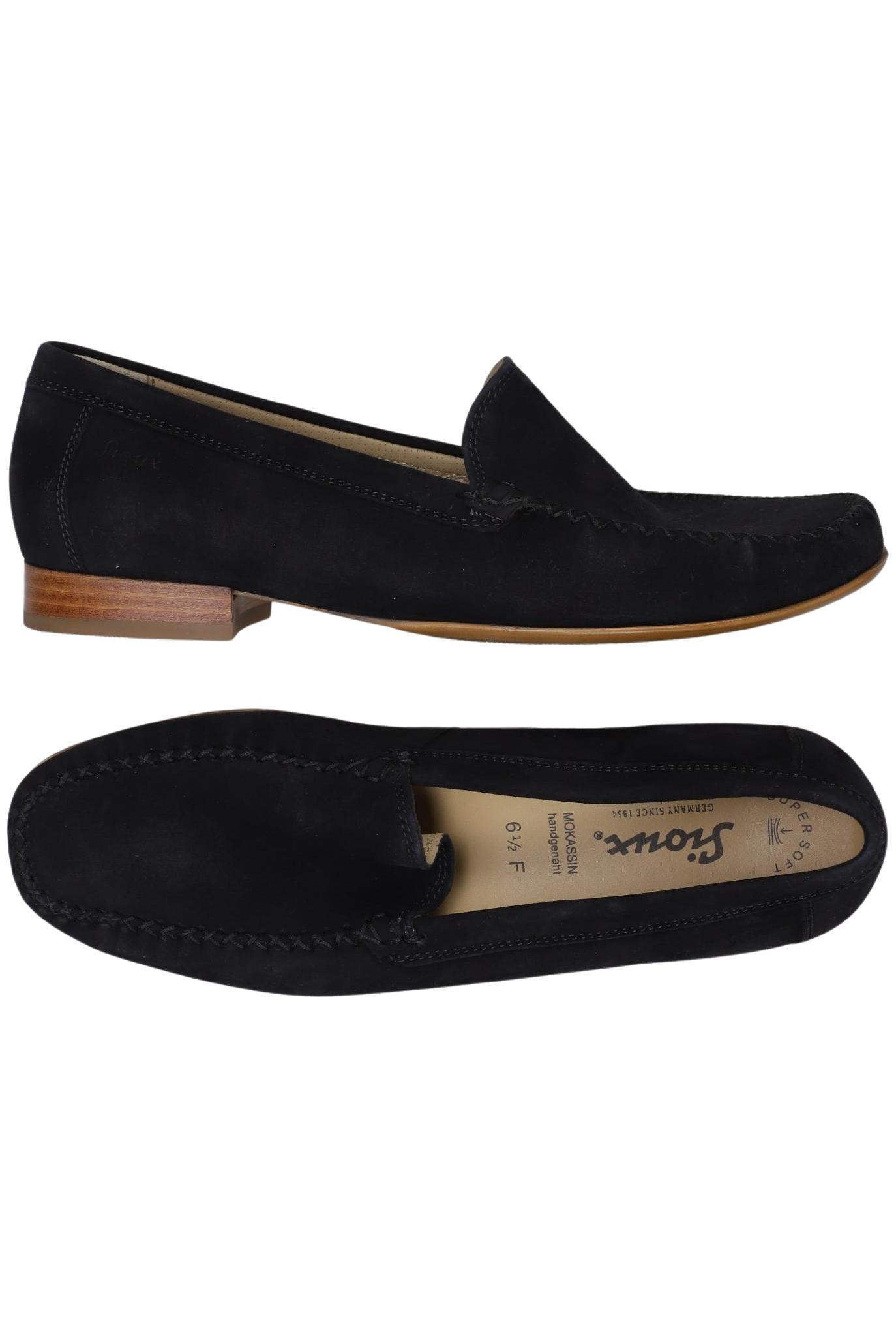 

Sioux Damen Halbschuh, schwarz, Gr. 6.5