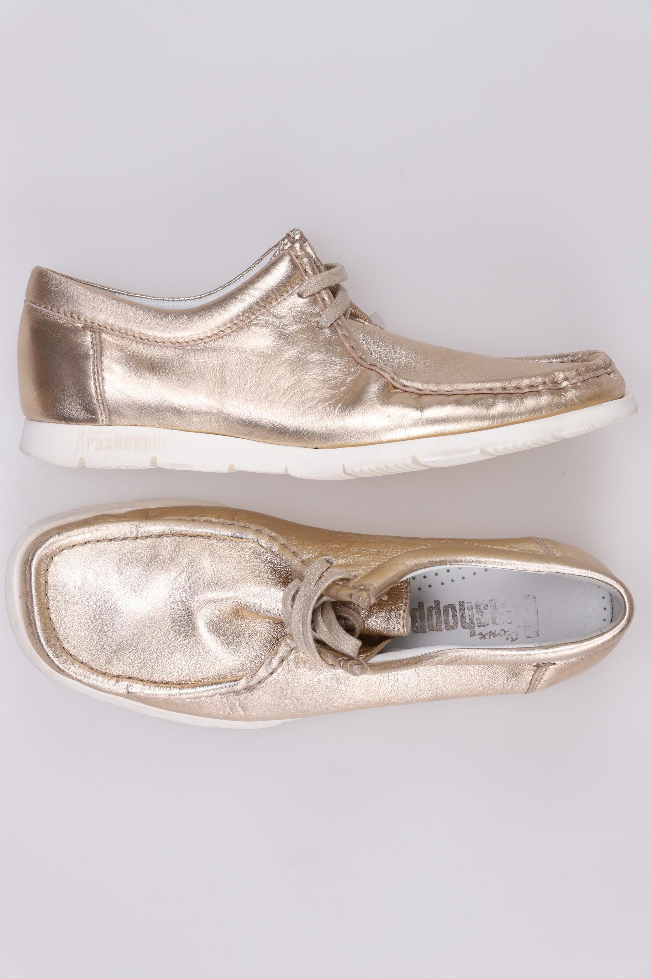 

Sioux Damen Halbschuh, gold