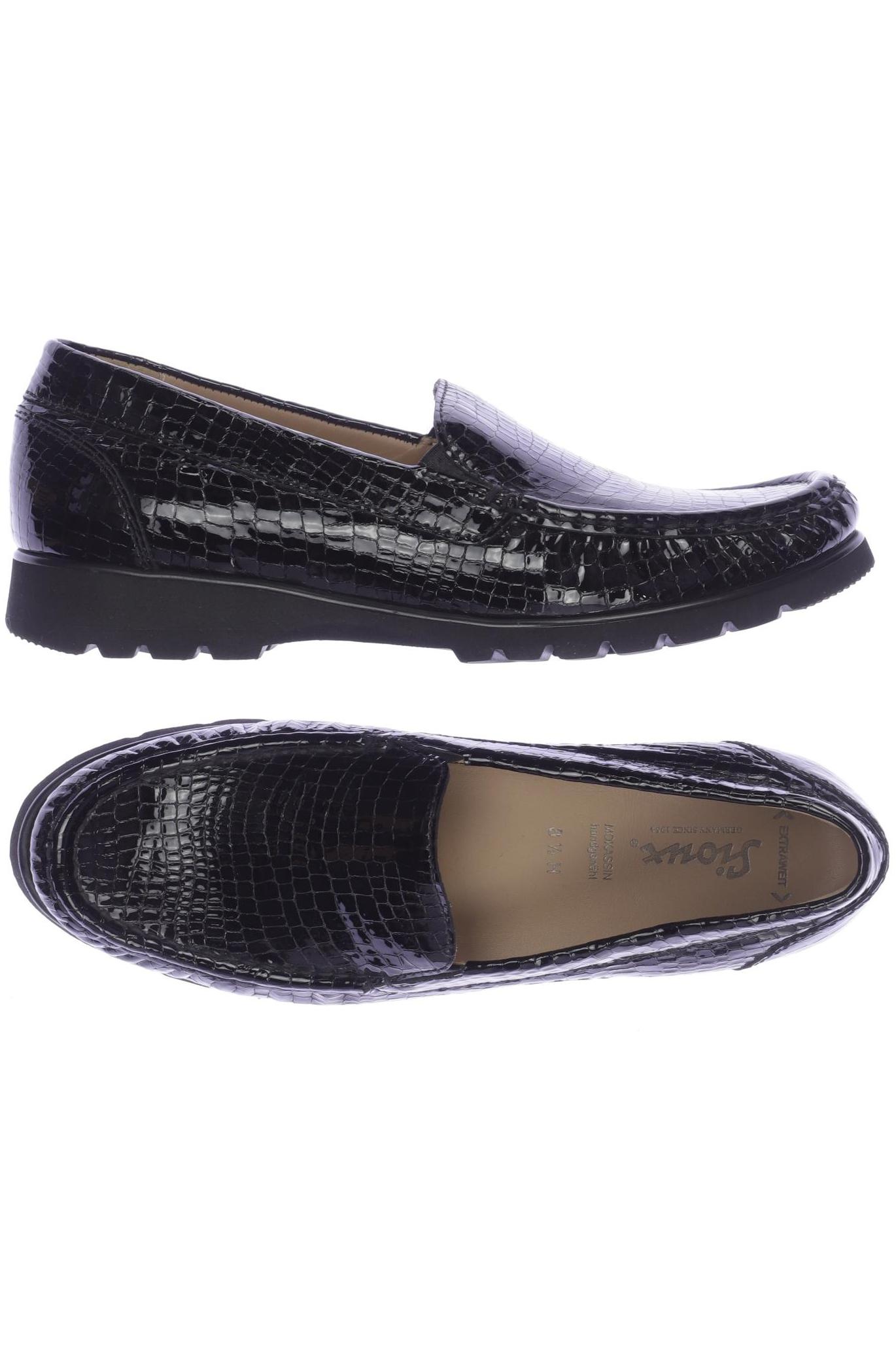 

Sioux Damen Halbschuh, schwarz