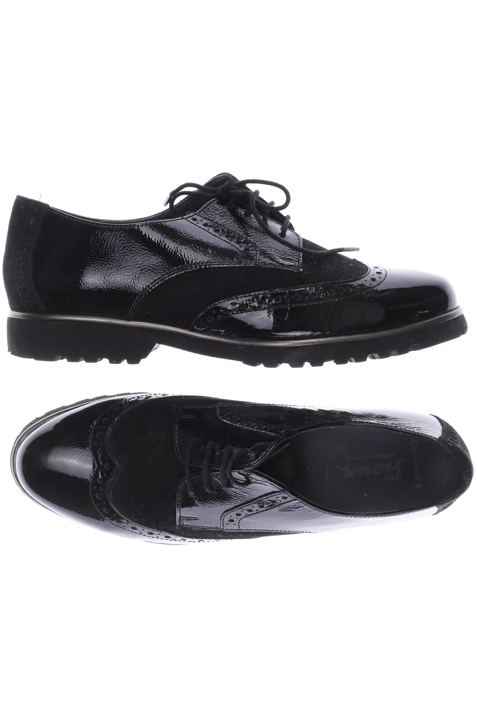 

Sioux Damen Halbschuh, schwarz