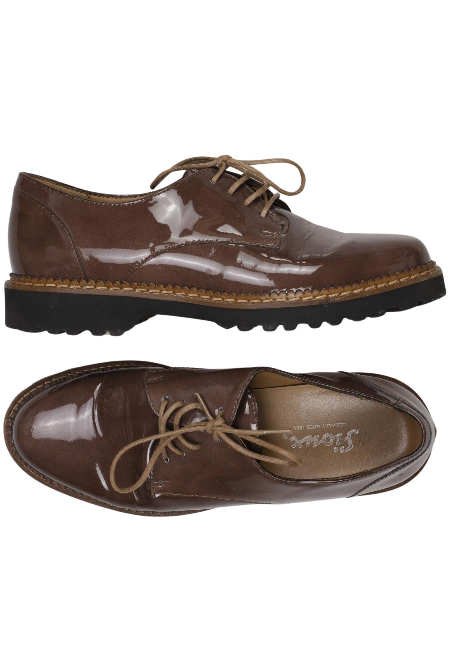 

Sioux Damen Halbschuh, braun, Gr. 4