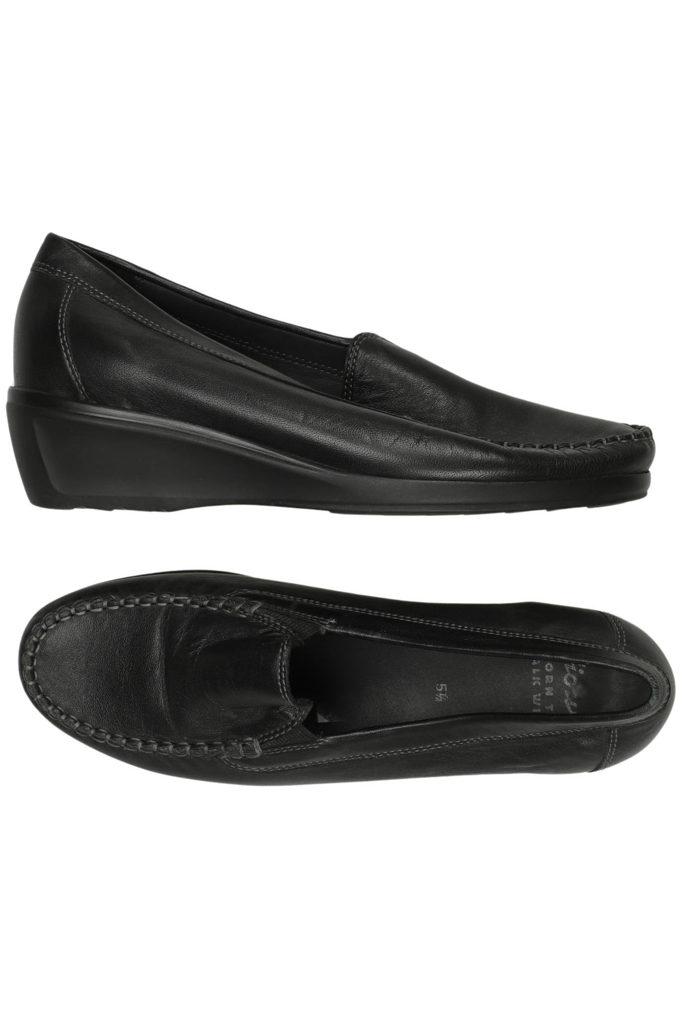 

Sioux Damen Halbschuh, schwarz, Gr. 5.5