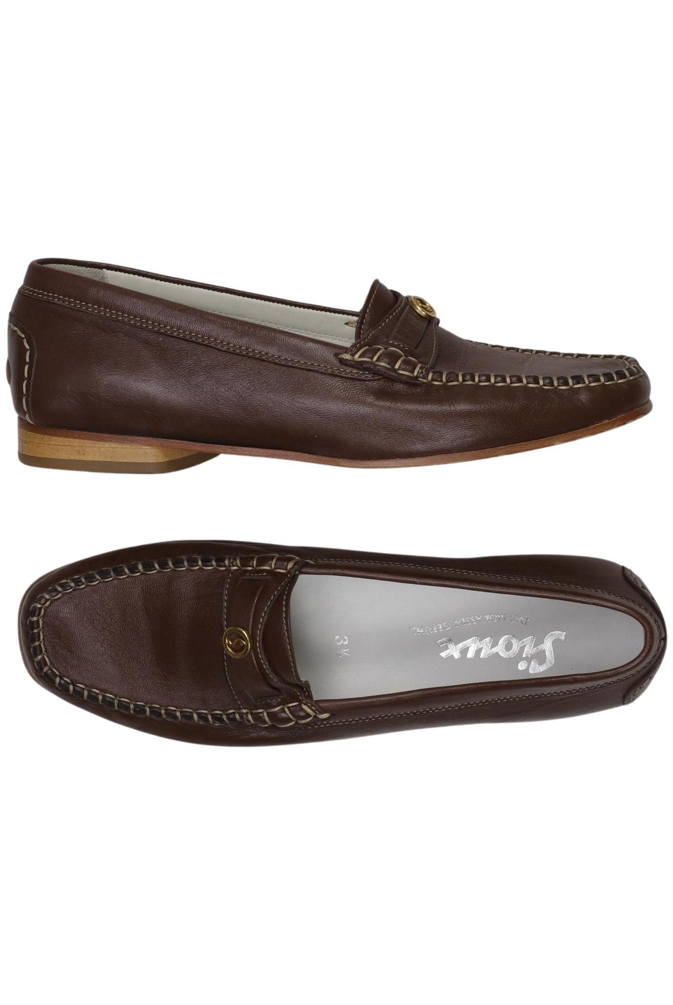 

Sioux Damen Halbschuh, braun, Gr. 3.5