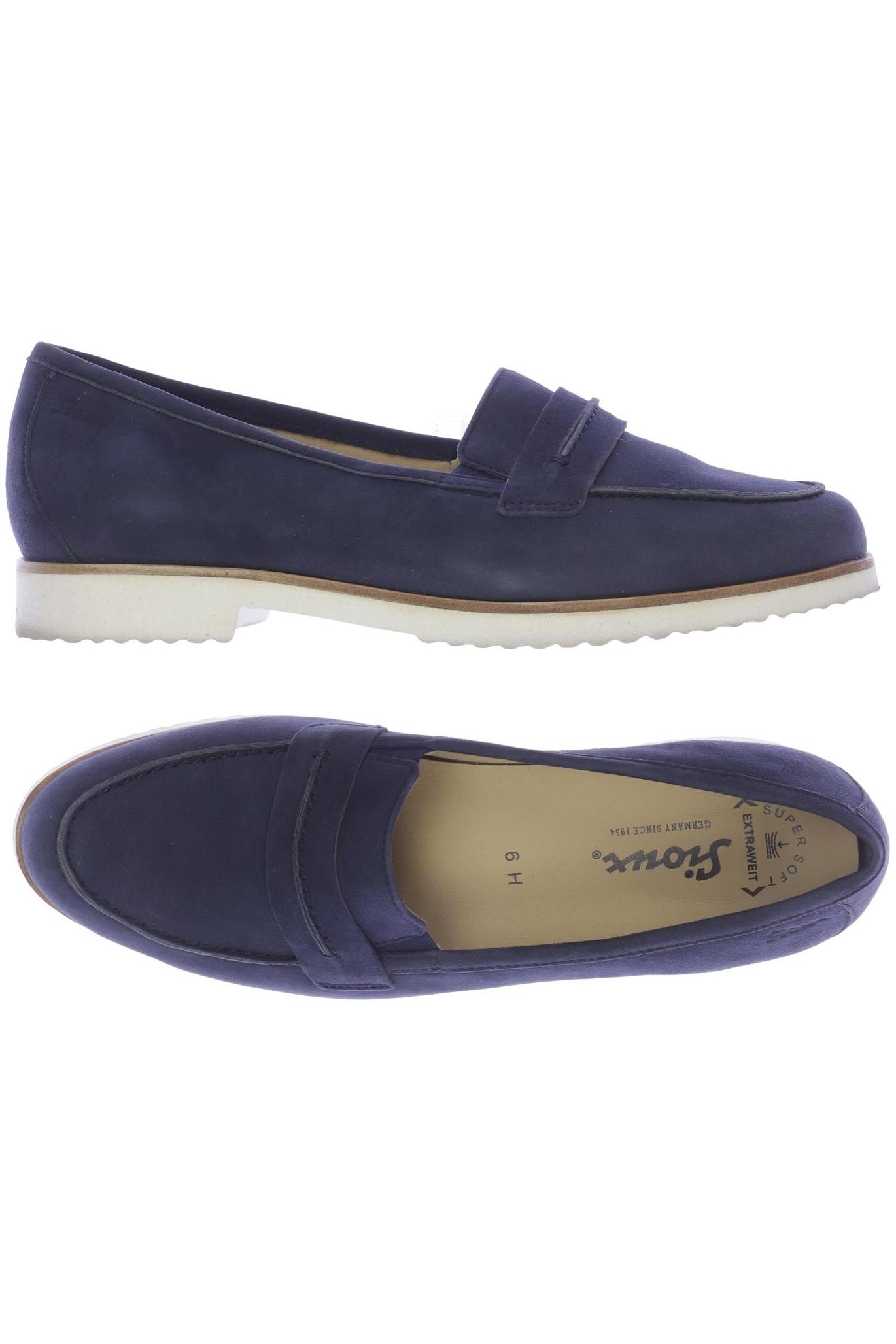 

Sioux Damen Halbschuh, marineblau, Gr. 6