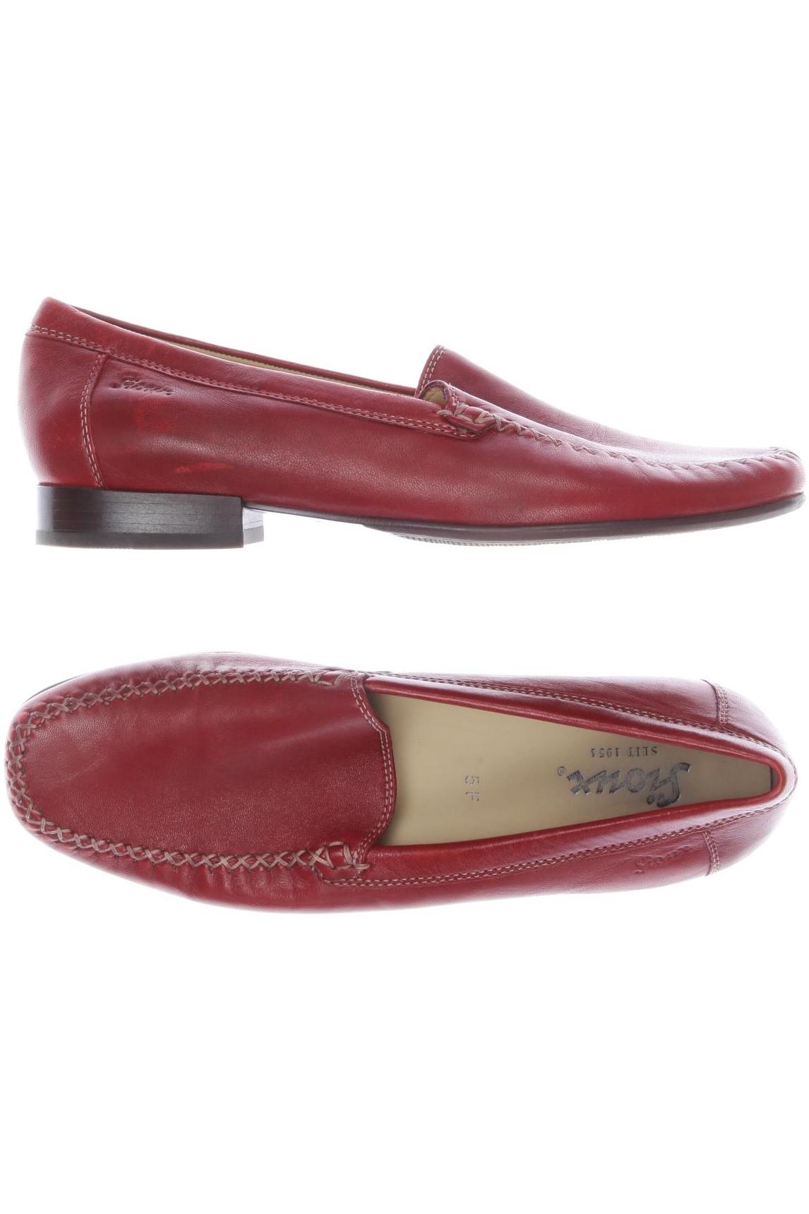 

Sioux Damen Halbschuh, rot, Gr. 5