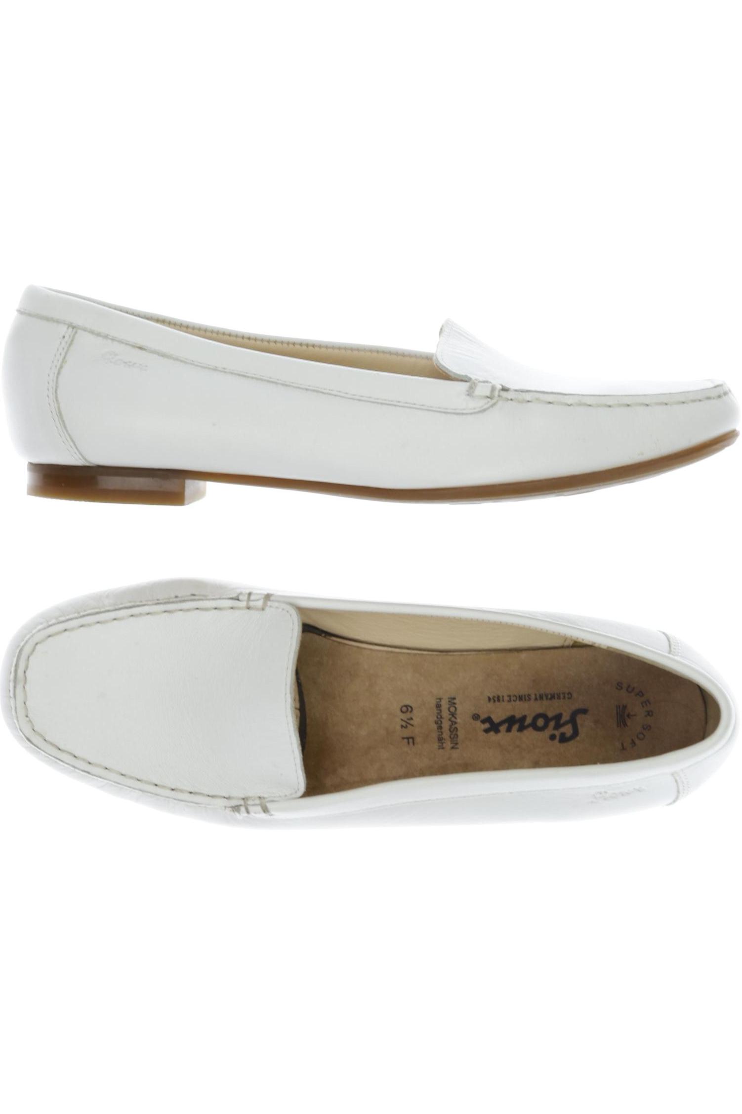 

Sioux Damen Halbschuh, weiß, Gr. 6.5