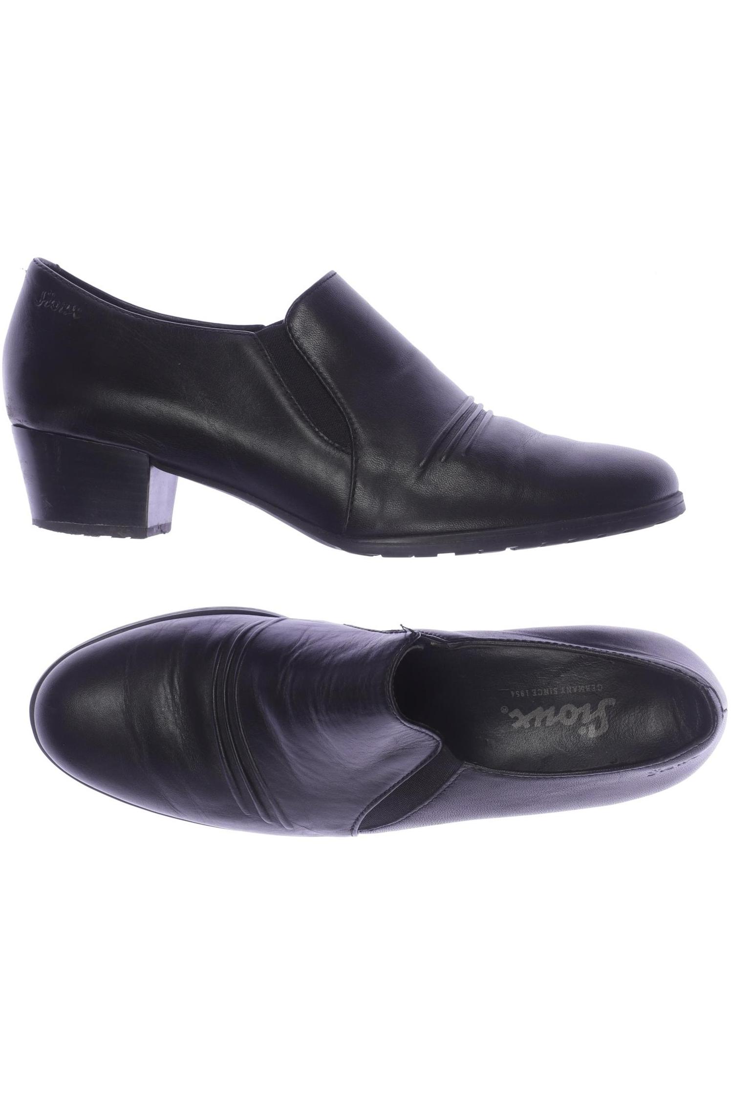 

Sioux Damen Halbschuh, schwarz, Gr. 5.5