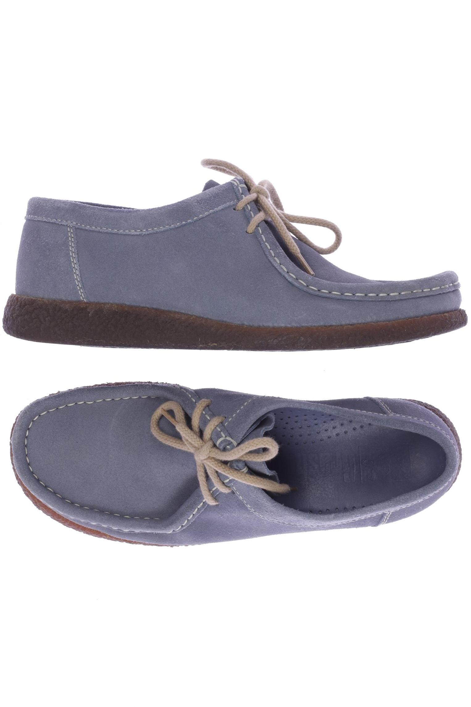 

Sioux Damen Halbschuh, blau, Gr. 6