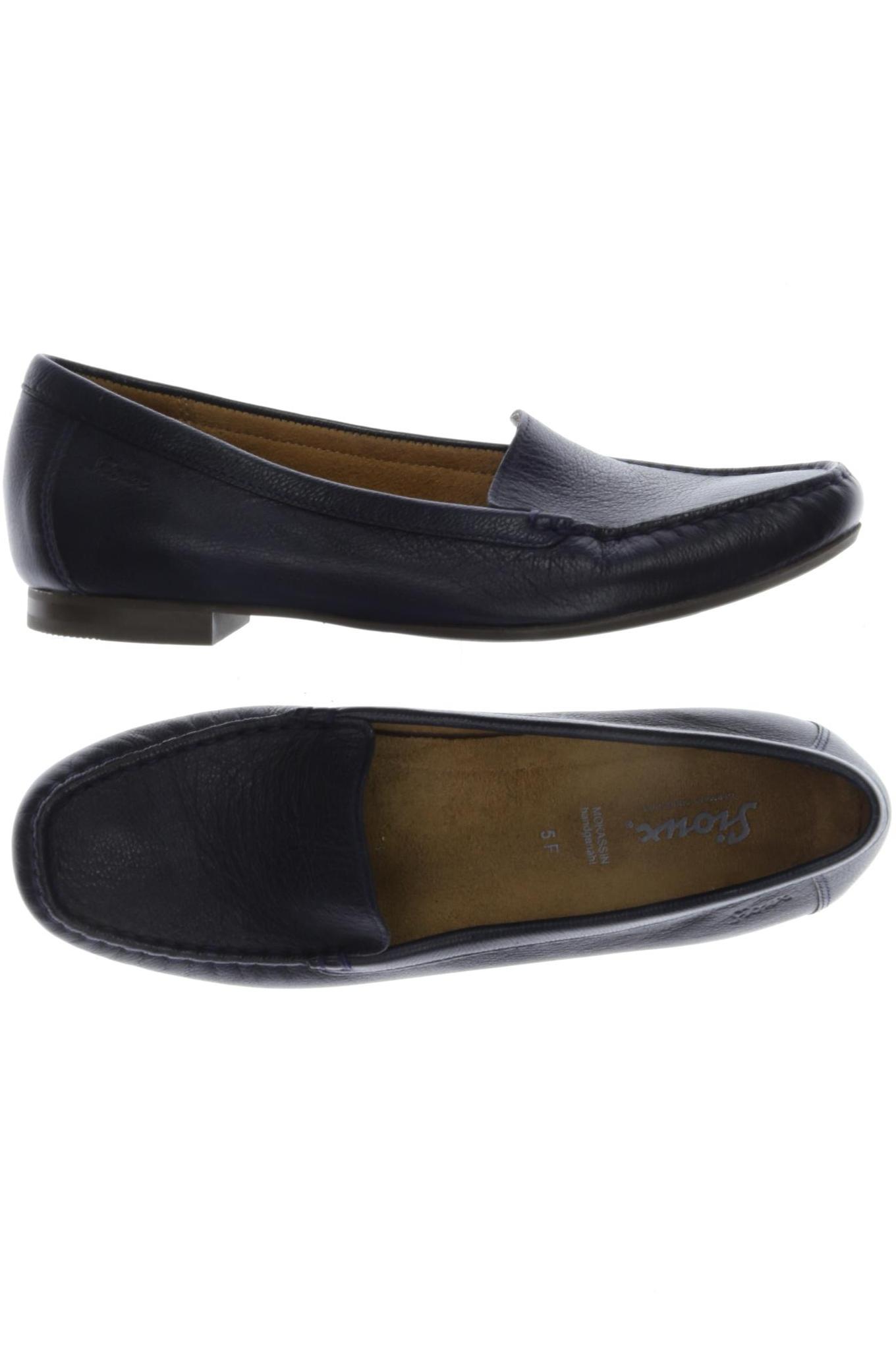 

Sioux Damen Halbschuh, marineblau, Gr. 5