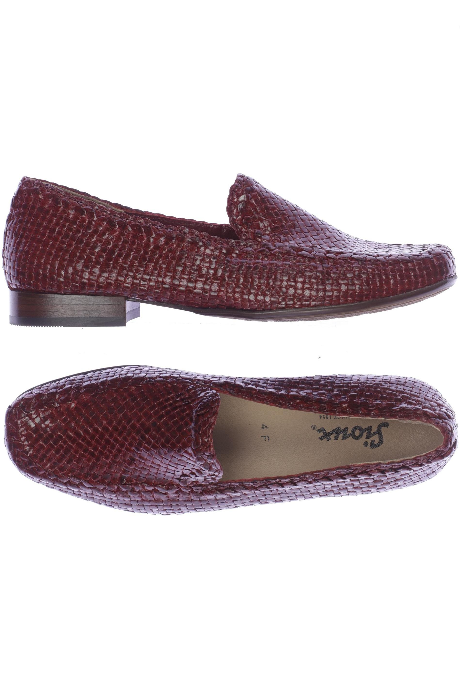 

Sioux Damen Halbschuh, bordeaux, Gr. 4