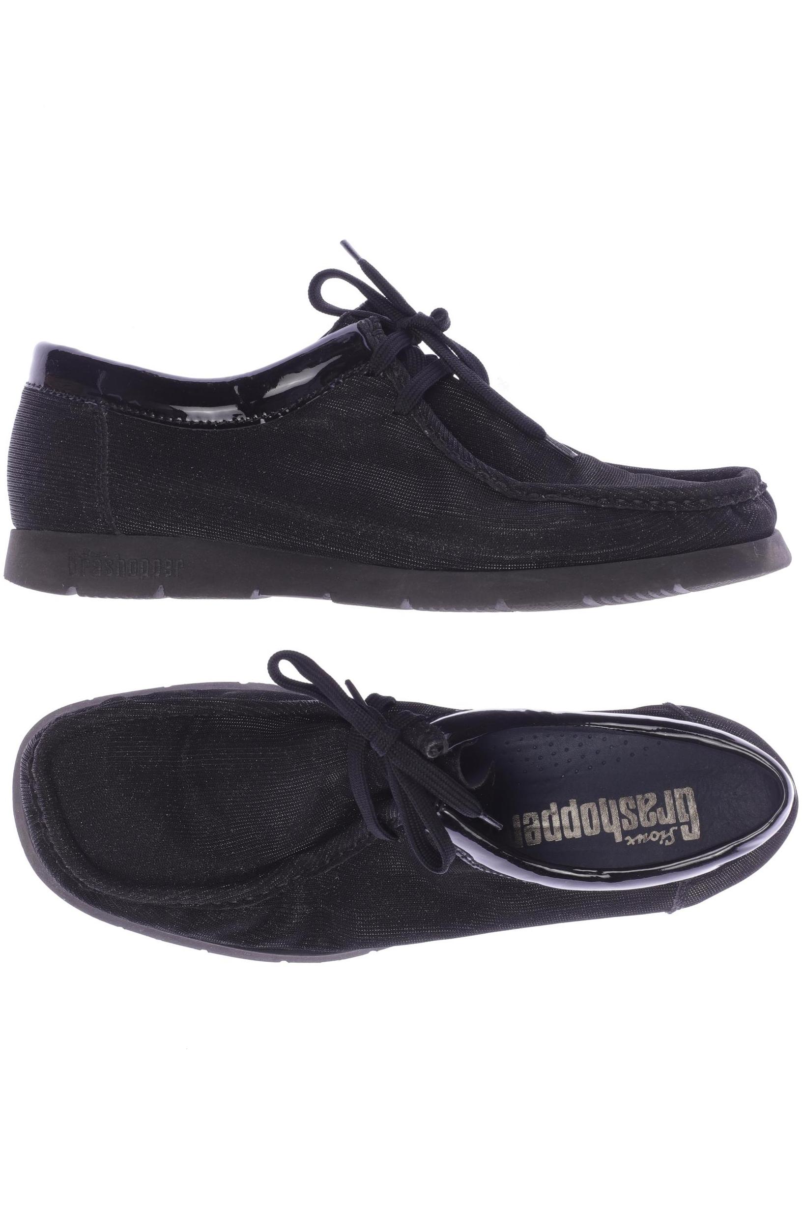 

Sioux Damen Halbschuh, schwarz, Gr. 8