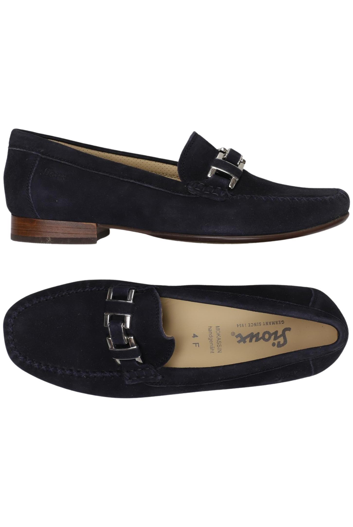 

Sioux Damen Halbschuh, marineblau, Gr. 4