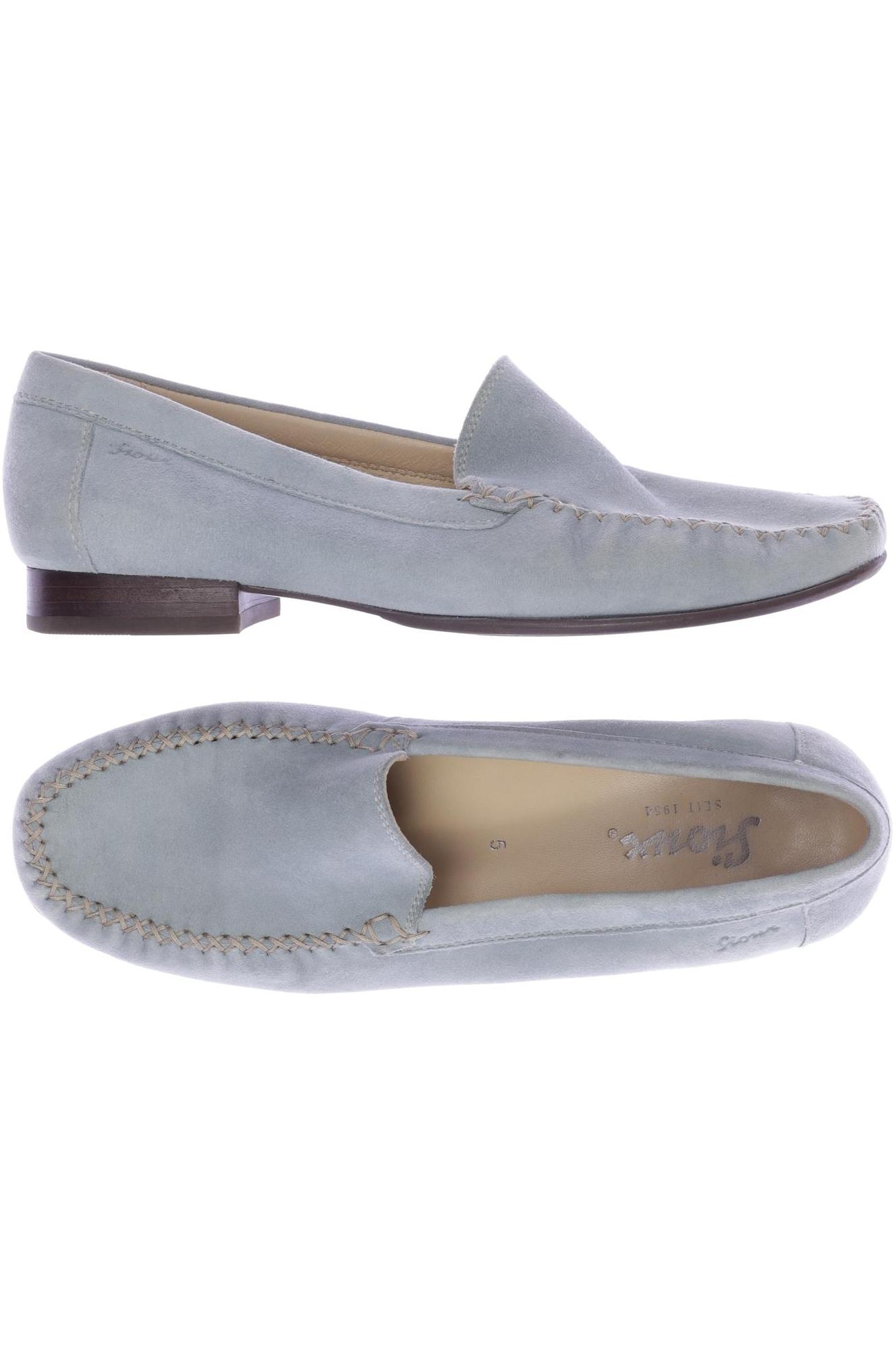 

Sioux Damen Halbschuh, hellblau, Gr. 5