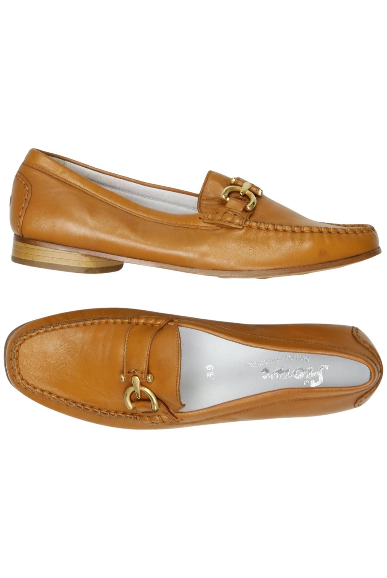 

Sioux Damen Halbschuh, orange, Gr. 6.5