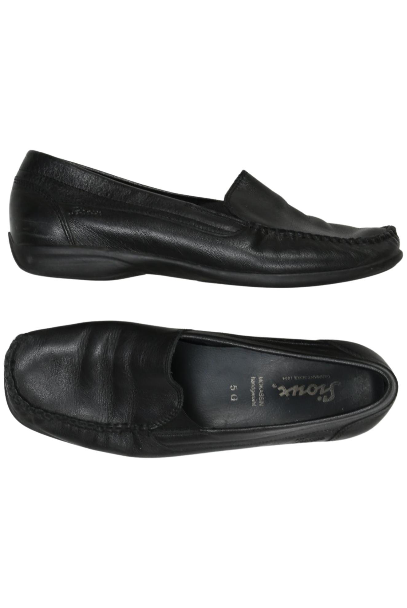 

Sioux Damen Halbschuh, schwarz, Gr. 5