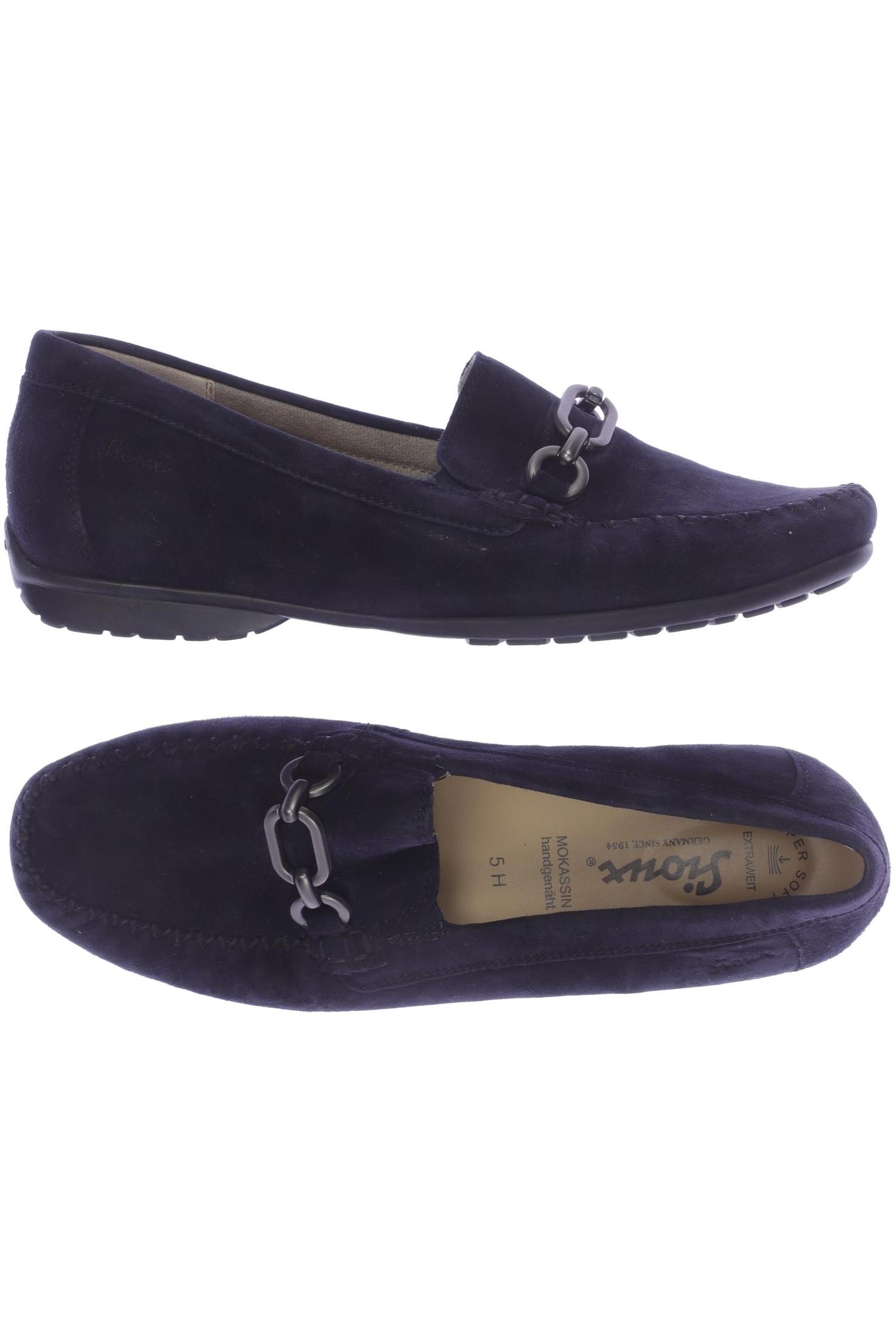 

Sioux Damen Halbschuh, marineblau, Gr. 9