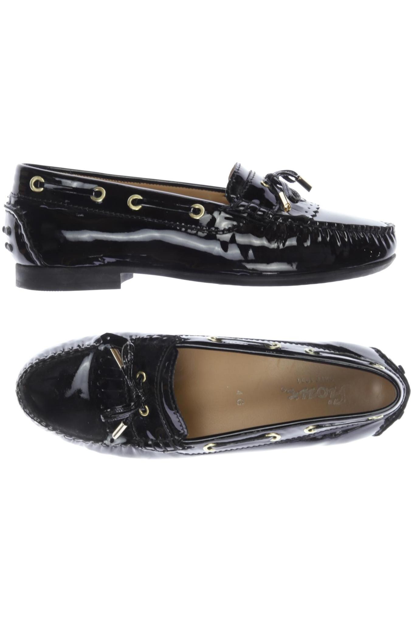 

Sioux Damen Halbschuh, schwarz, Gr. 4