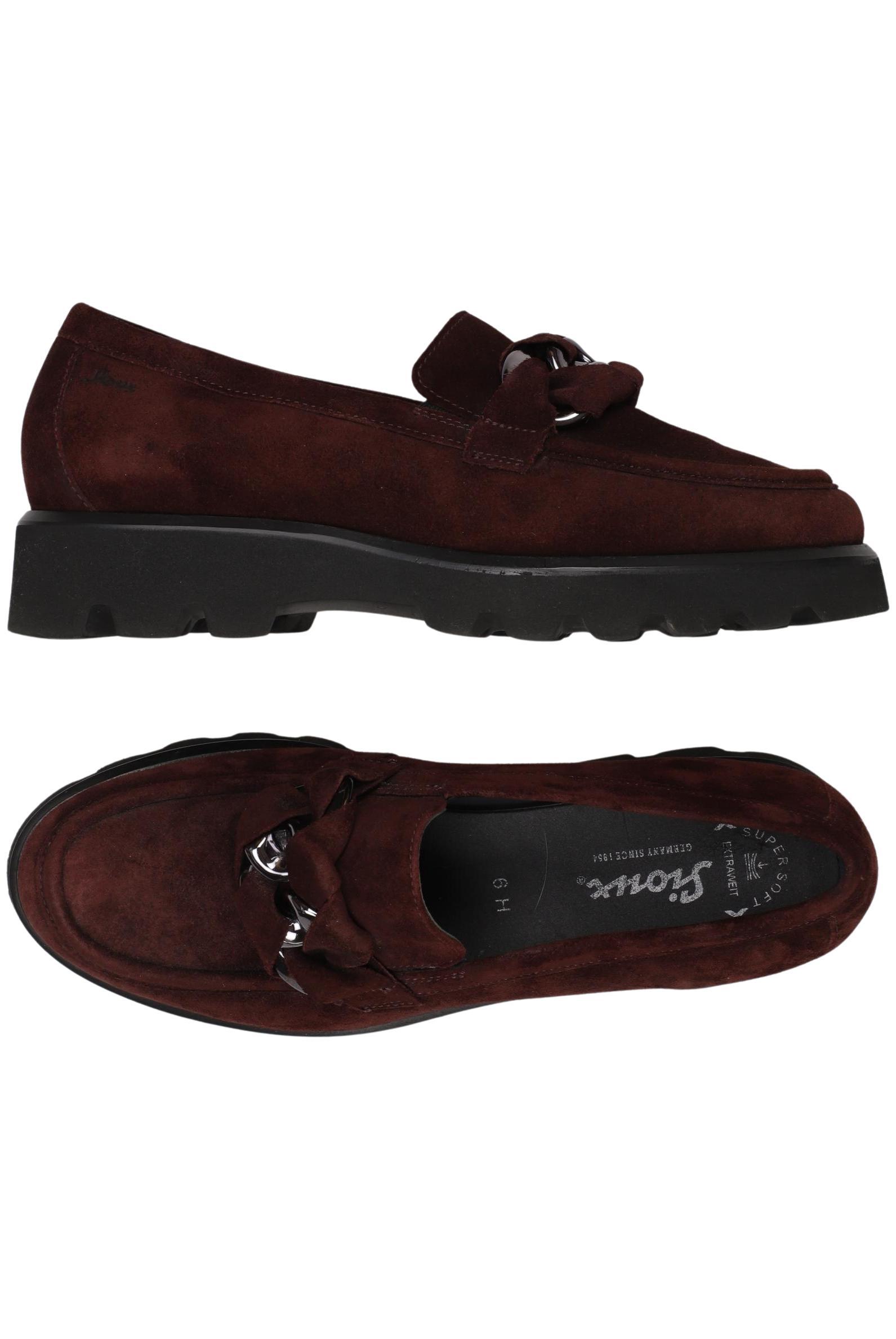 

Sioux Damen Halbschuh, bordeaux, Gr. 6