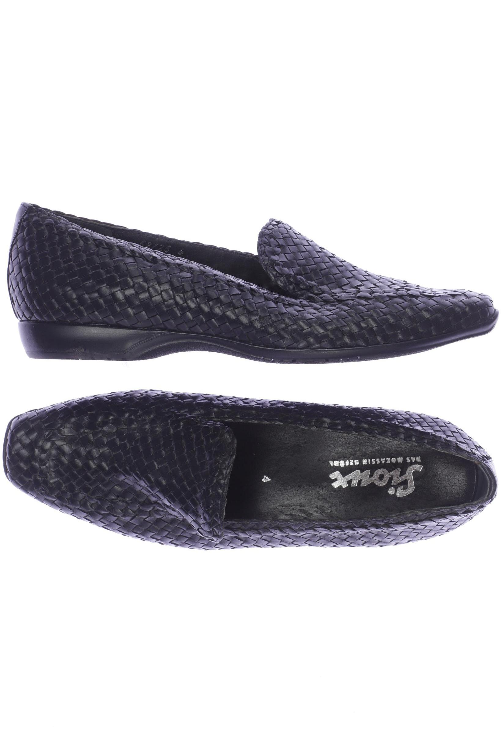 

Sioux Damen Halbschuh, marineblau, Gr. 4
