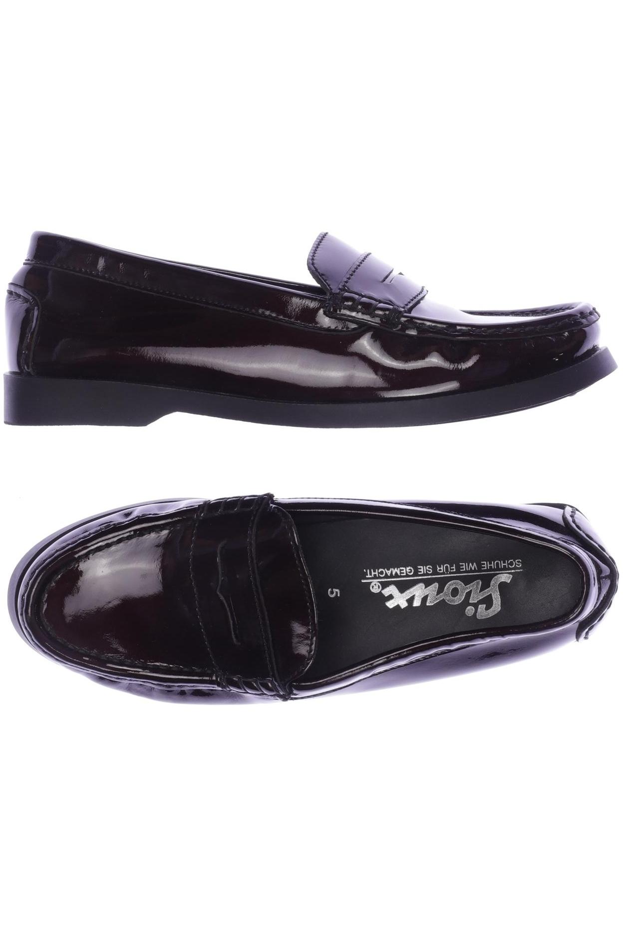 

Sioux Damen Halbschuh, bordeaux, Gr. 5