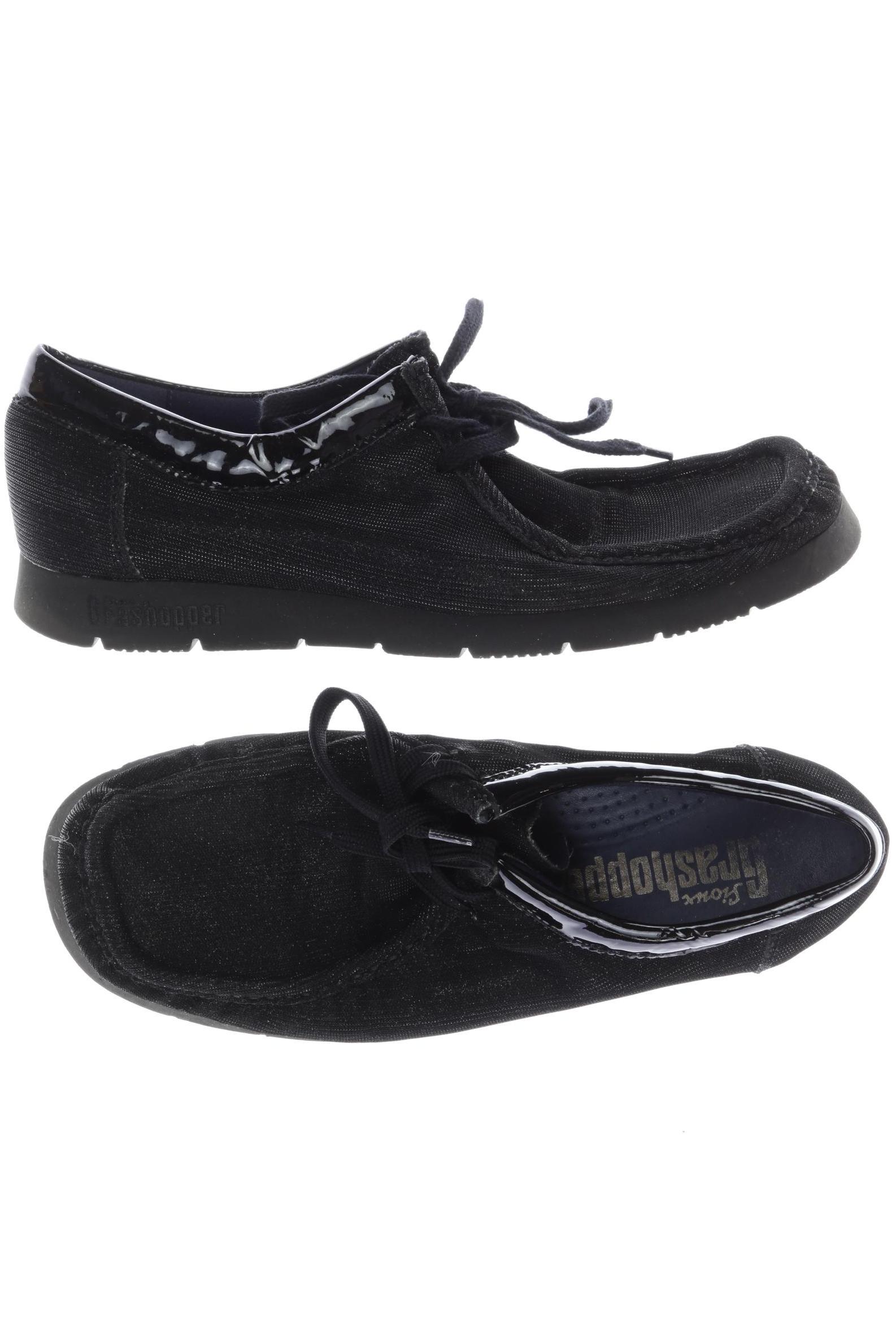 

Sioux Damen Halbschuh, schwarz, Gr. 5