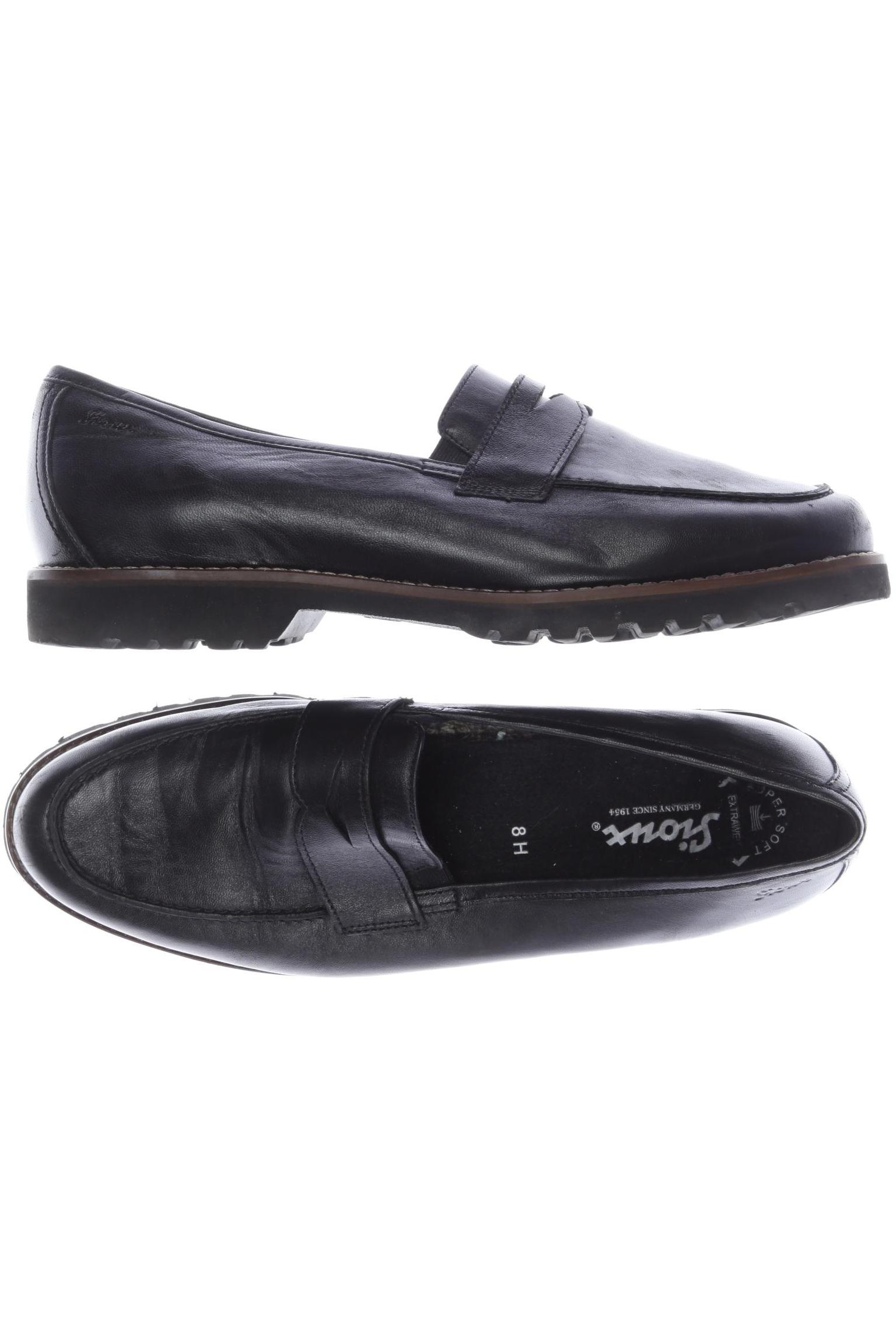 

Sioux Damen Halbschuh, schwarz, Gr. 8