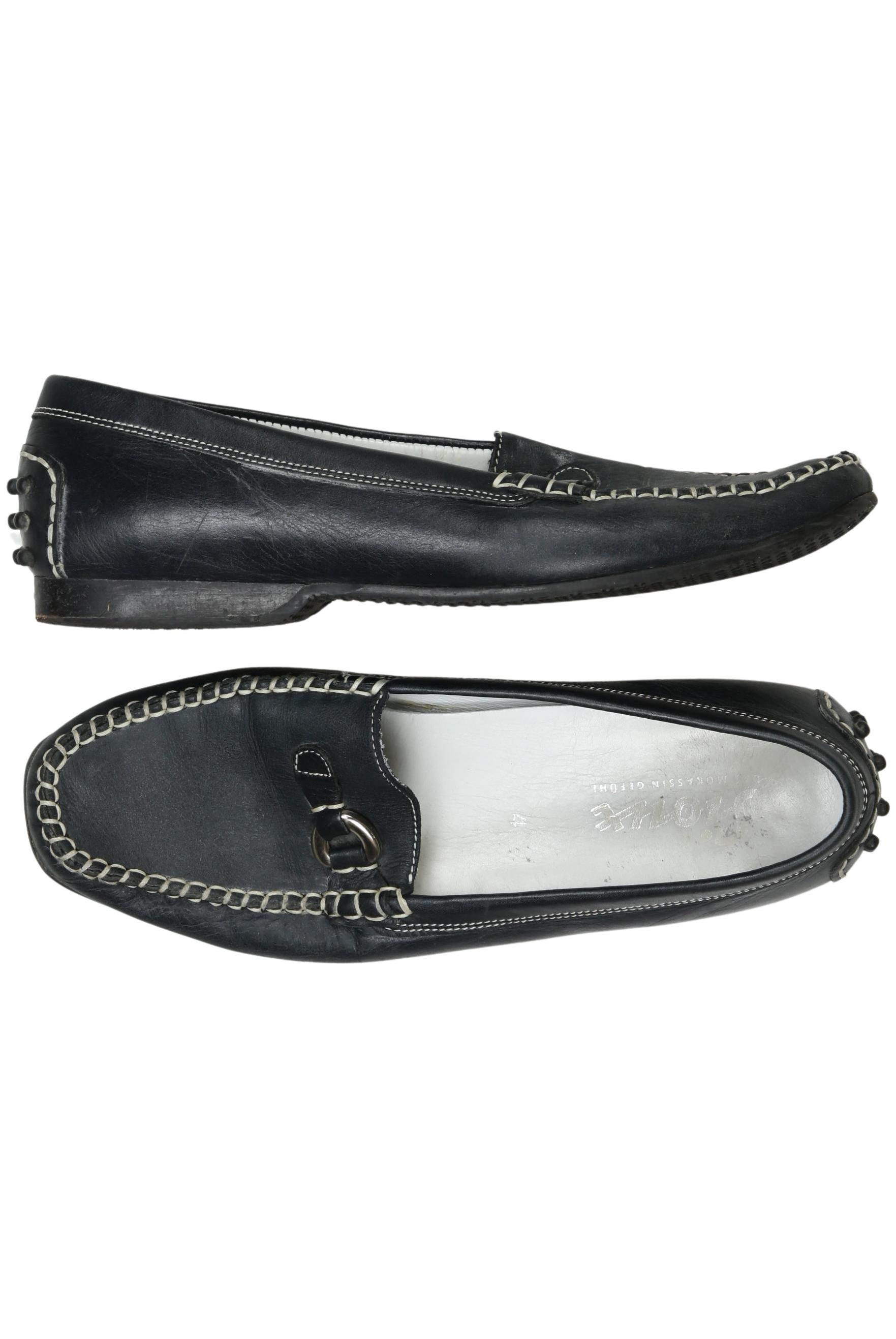 

Sioux Damen Halbschuh, marineblau, Gr. 4