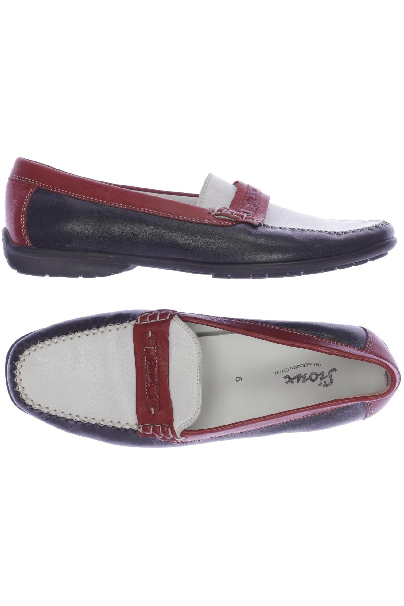 

Sioux Damen Halbschuh, marineblau, Gr. 6