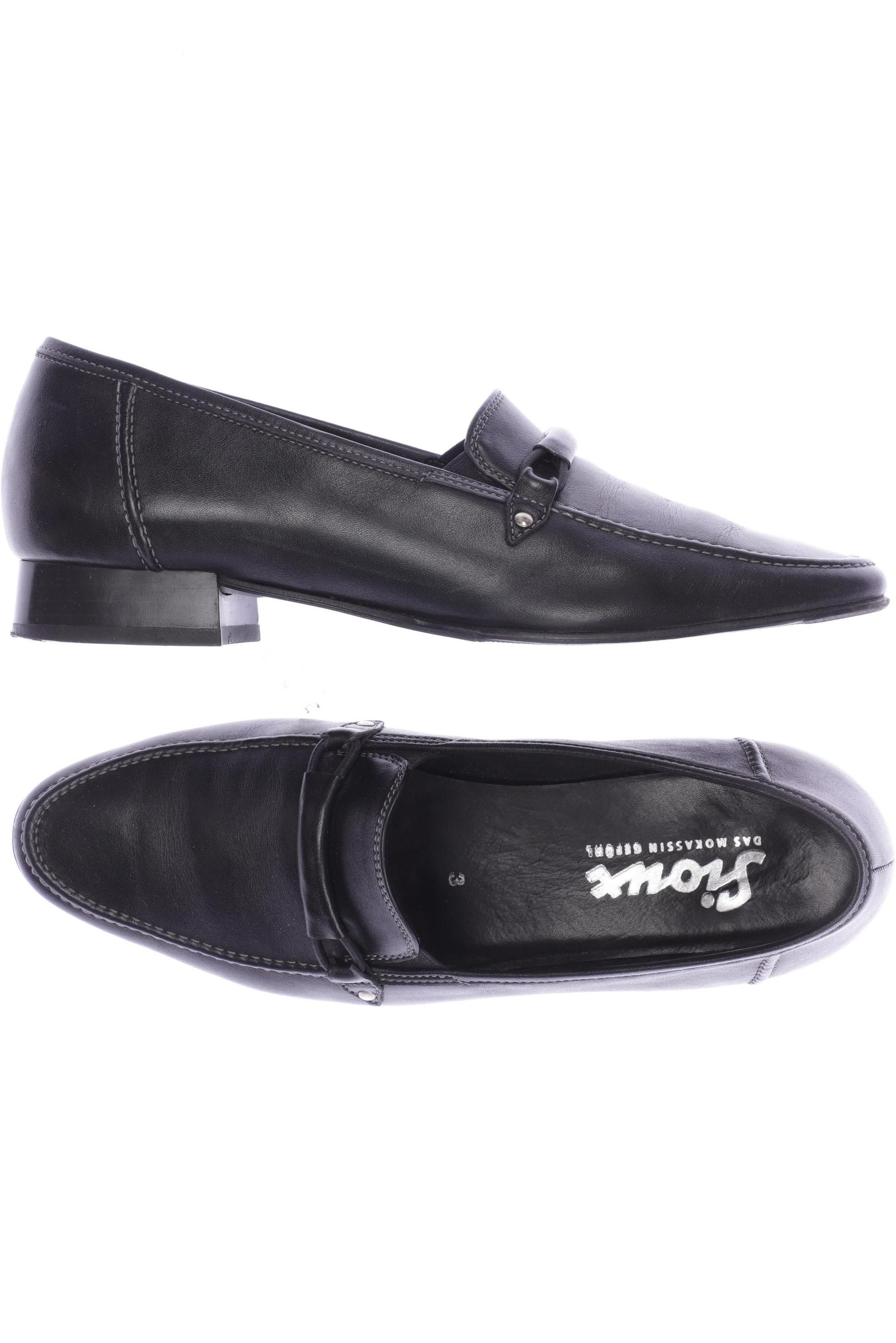 

Sioux Damen Halbschuh, schwarz